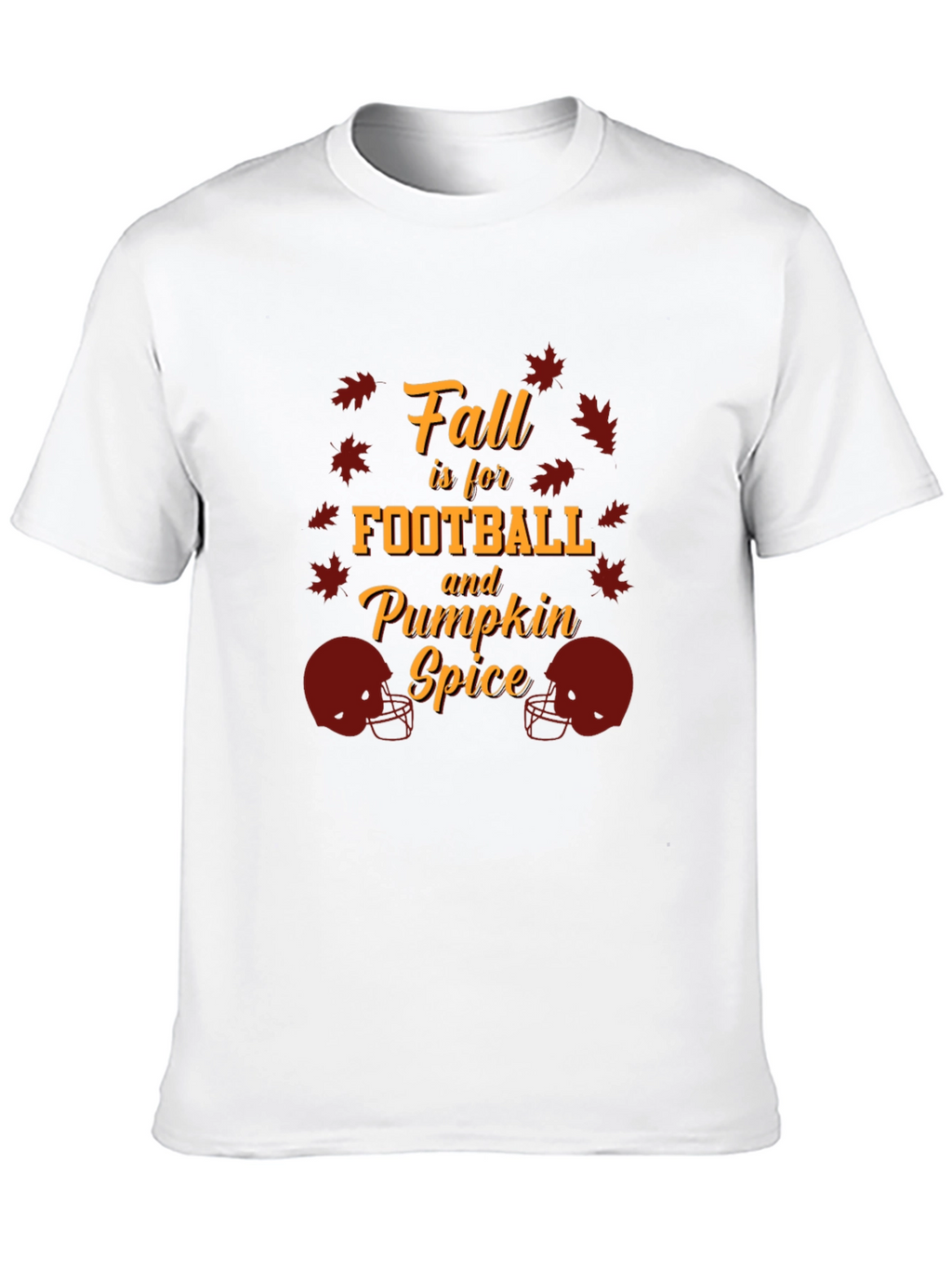 Fall Football & Pumpkin Spice Graphic Tee