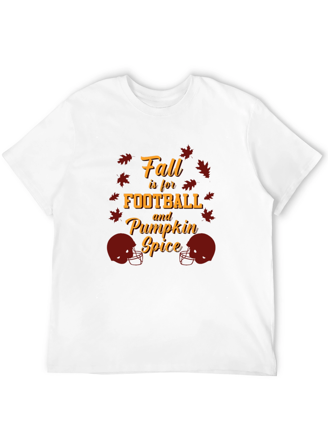 Fall Football & Pumpkin Spice Graphic Tee