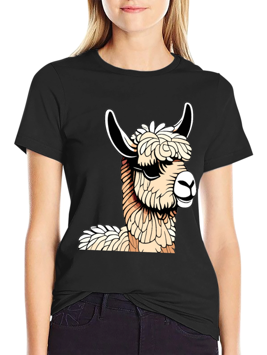 Llama Graphic Tee - Cool & Comfortable