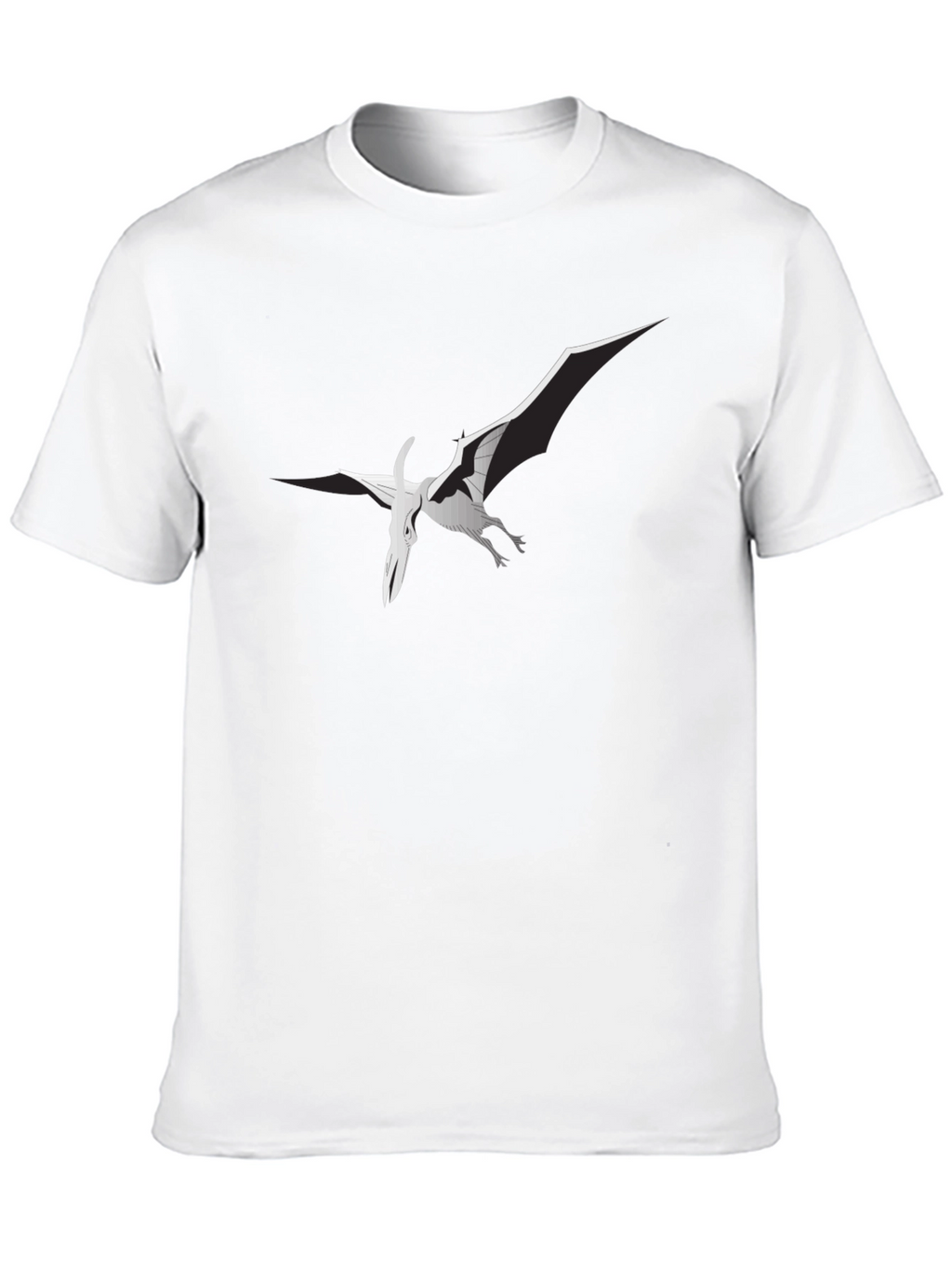 Pterodactyl Graphic Tee - Stylish Black T-Shirt
