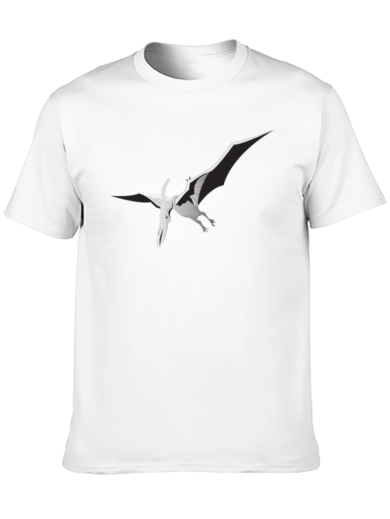Pterodactyl Graphic Tee - Stylish Black T-Shirt