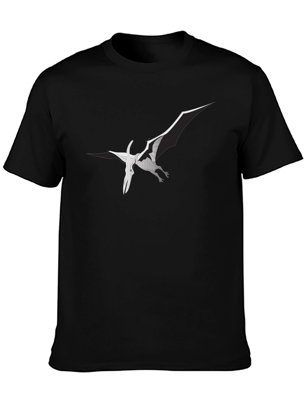Pterodactyl Graphic Tee - Stylish Black T-Shirt