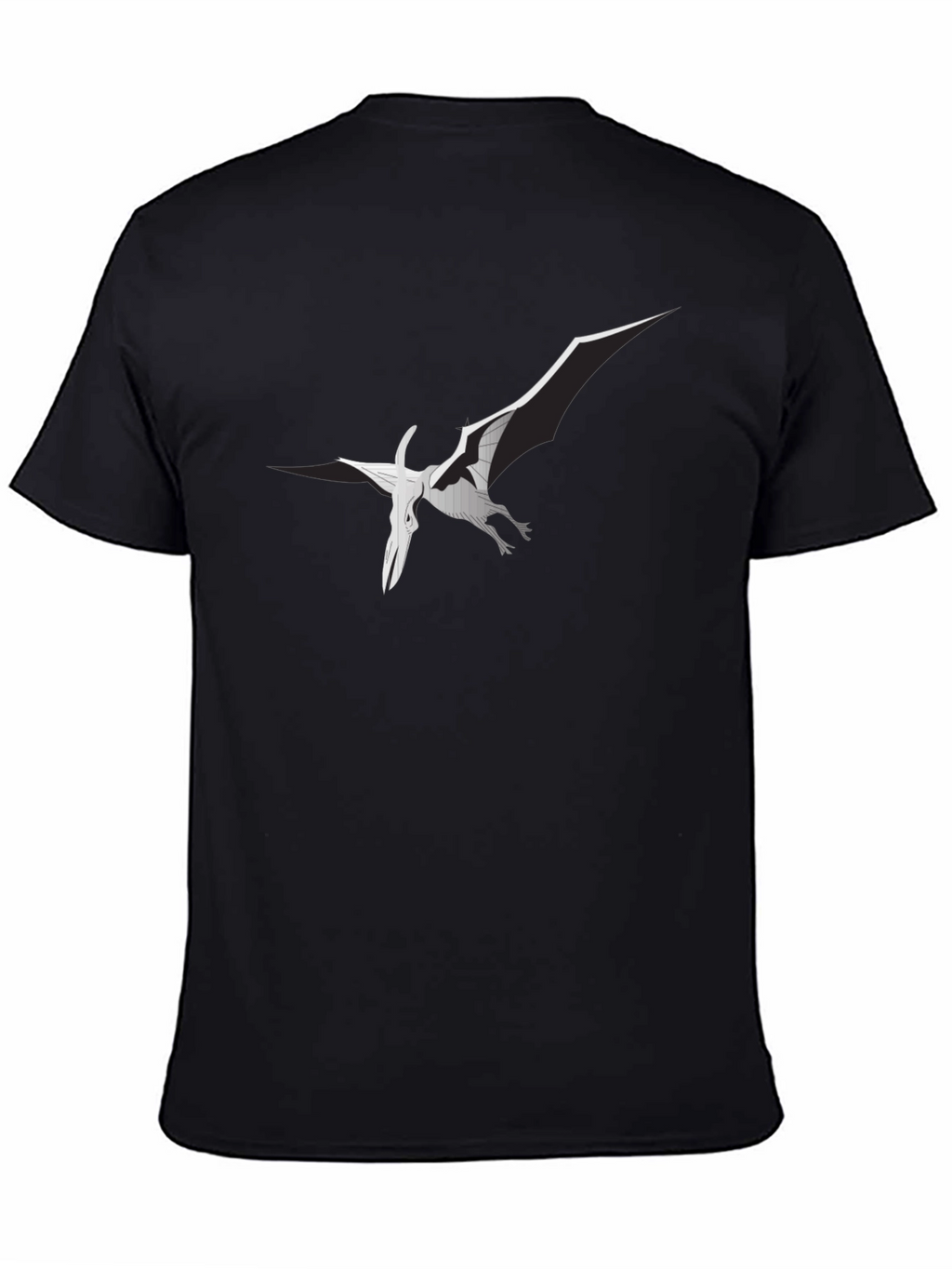 Pterodactyl Graphic Tee - Stylish Black T-Shirt