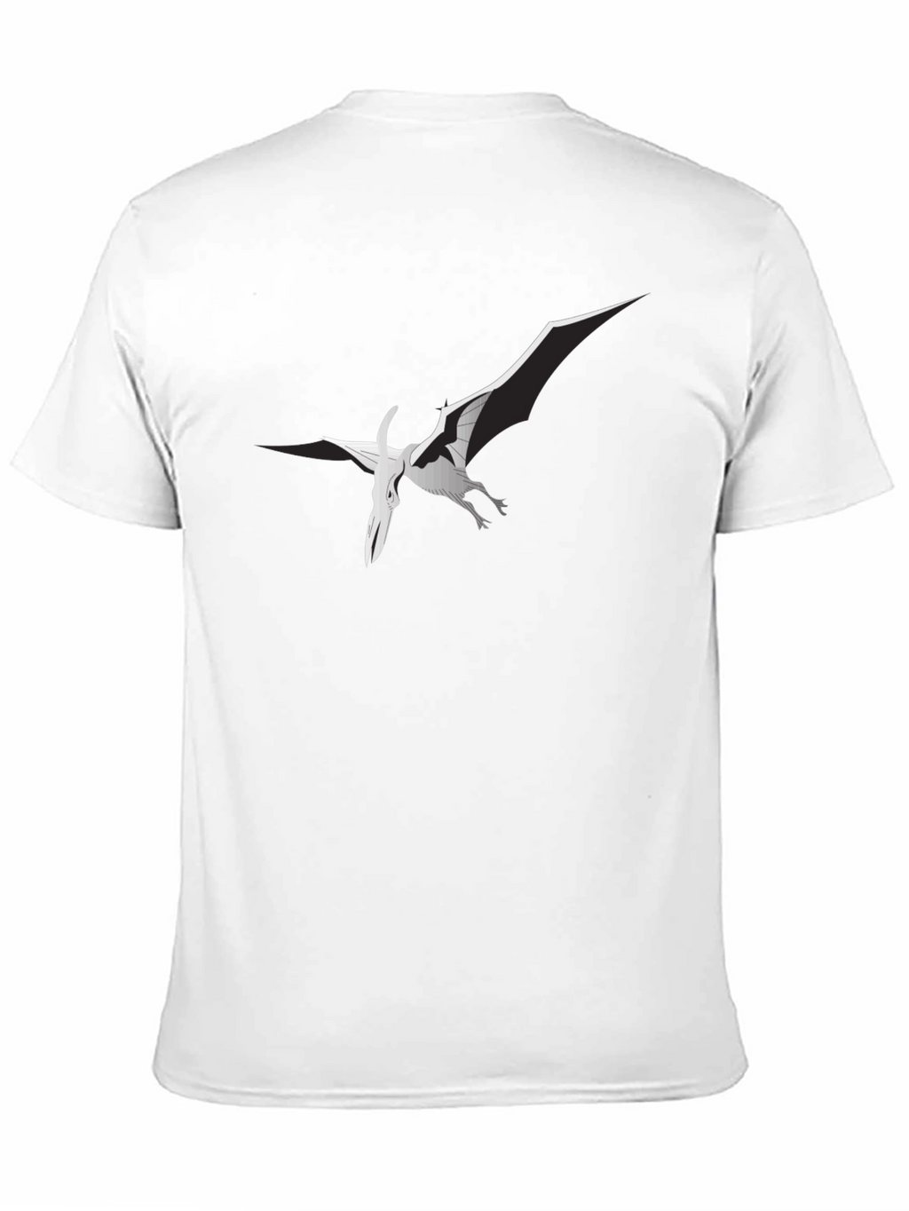 Pterodactyl Graphic Tee - Stylish Black T-Shirt