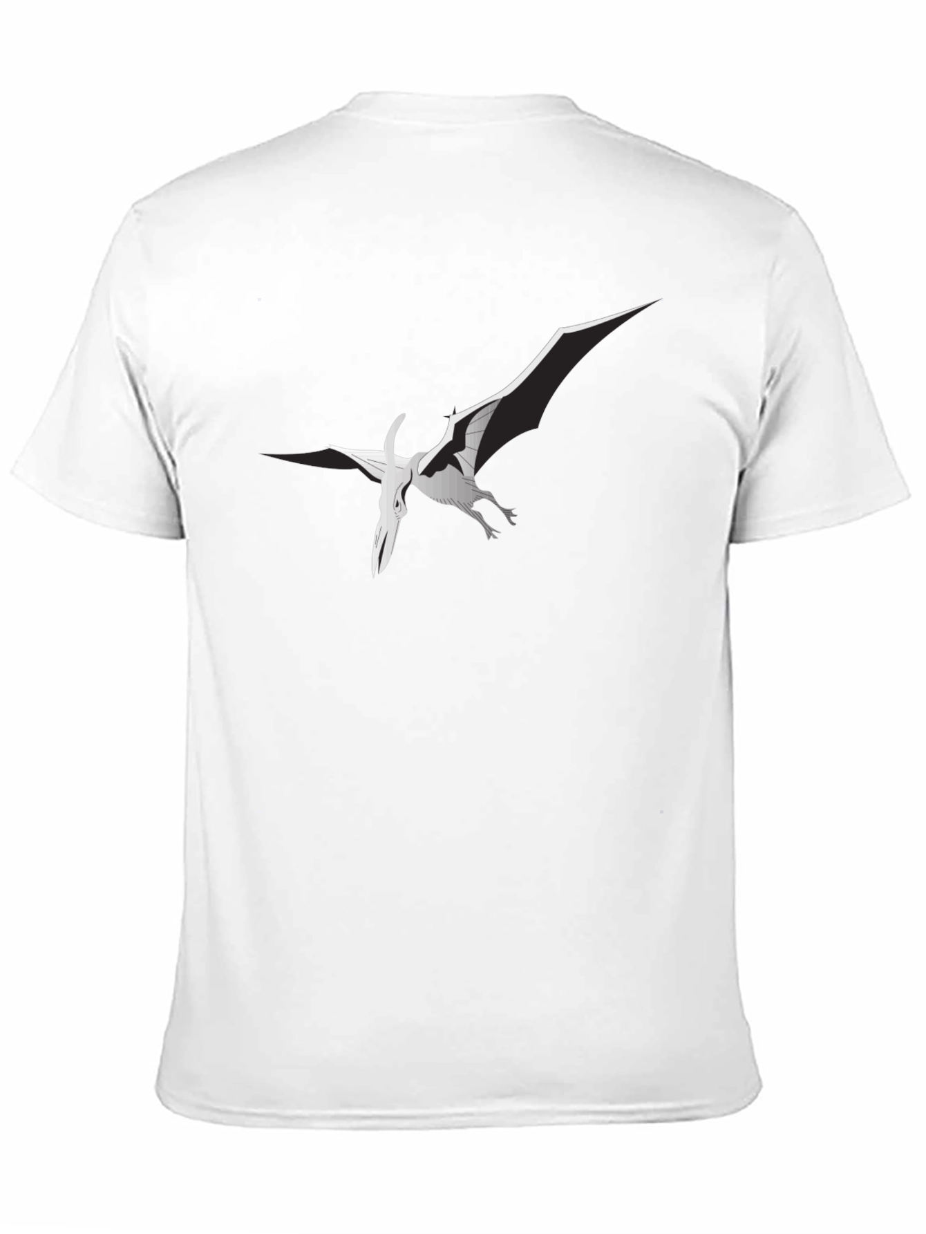 Pterodactyl Graphic Tee - Stylish Black T-Shirt