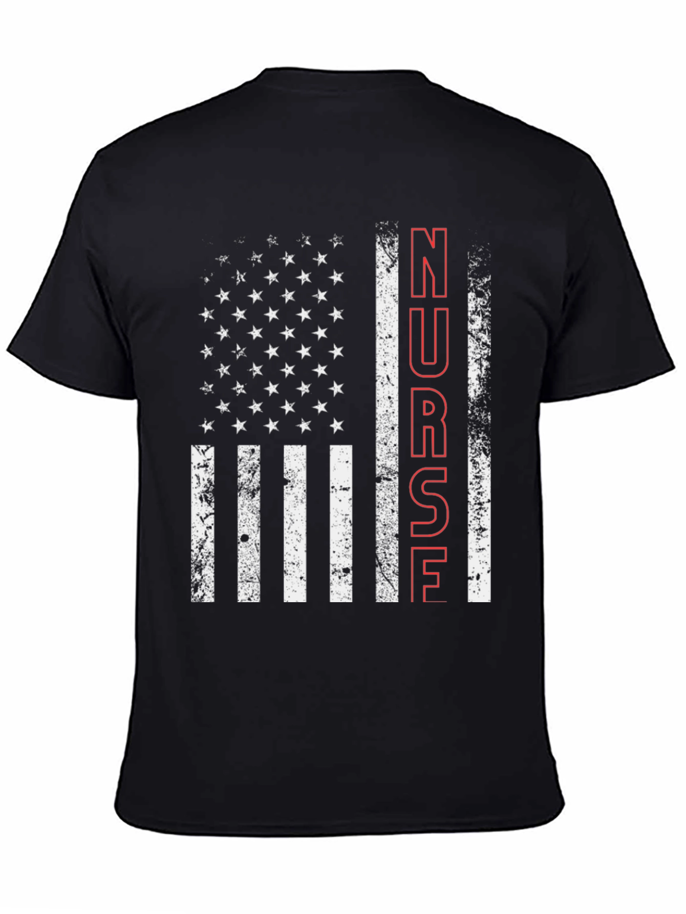 Nurse American Flag T-Shirt