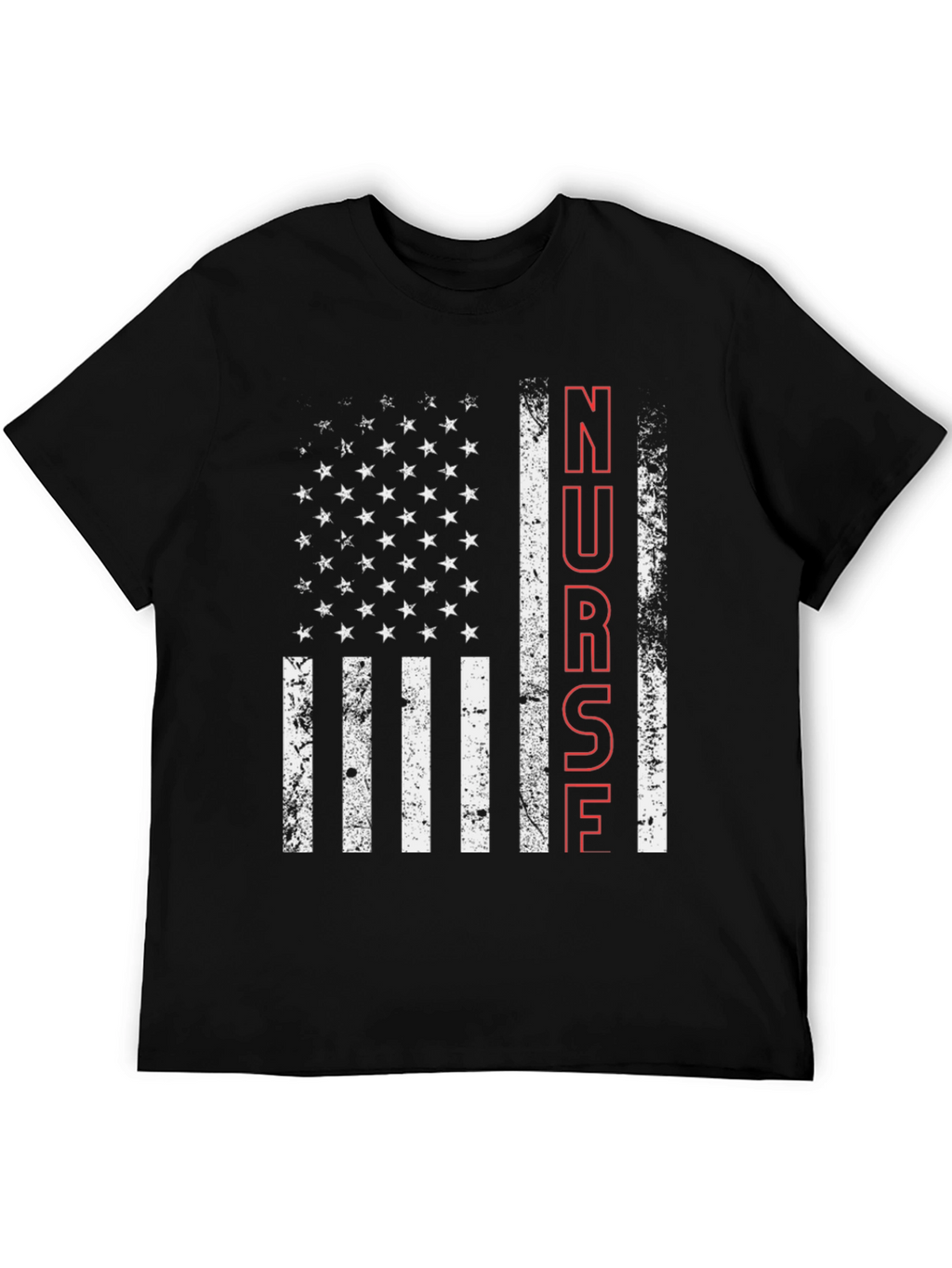 Nurse American Flag T-Shirt