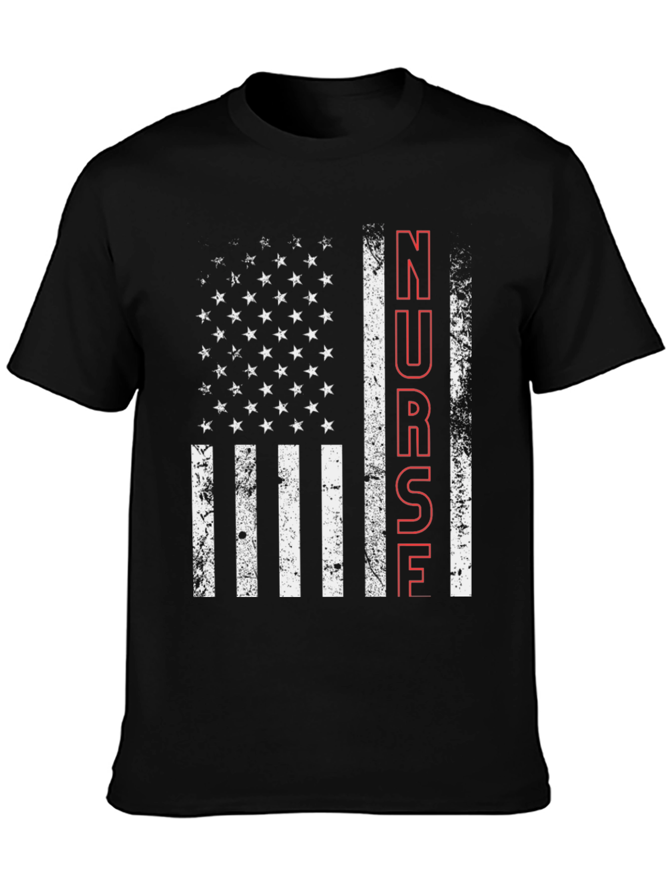 Nurse American Flag T-Shirt