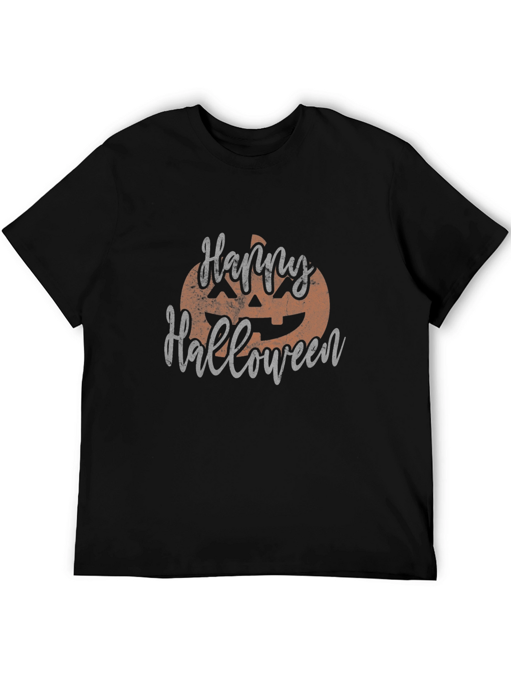 Happy Halloween Pumpkin Graphic T-Shirt