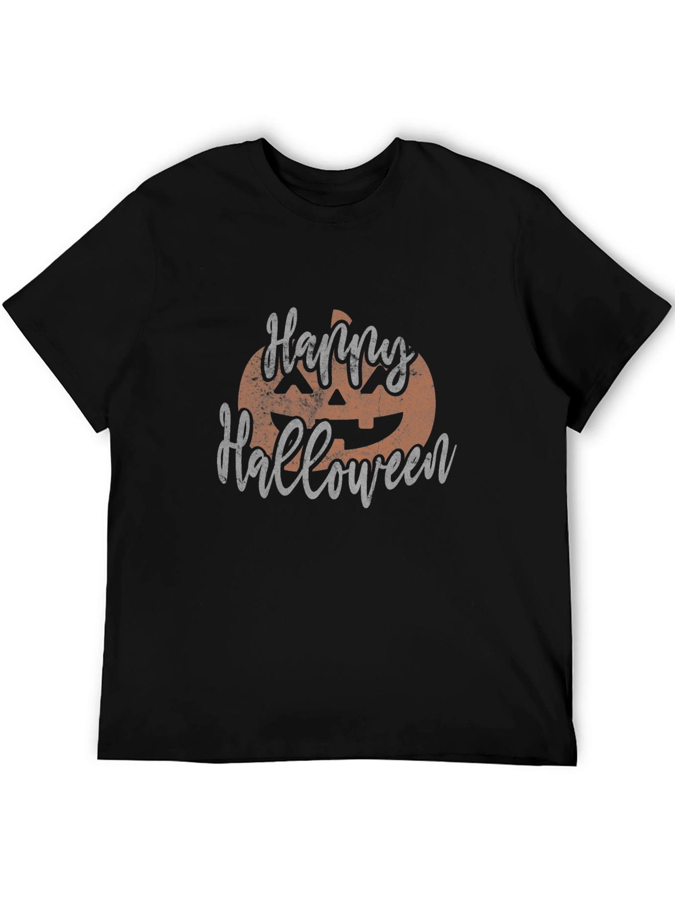 Happy Halloween Pumpkin Graphic T-Shirt