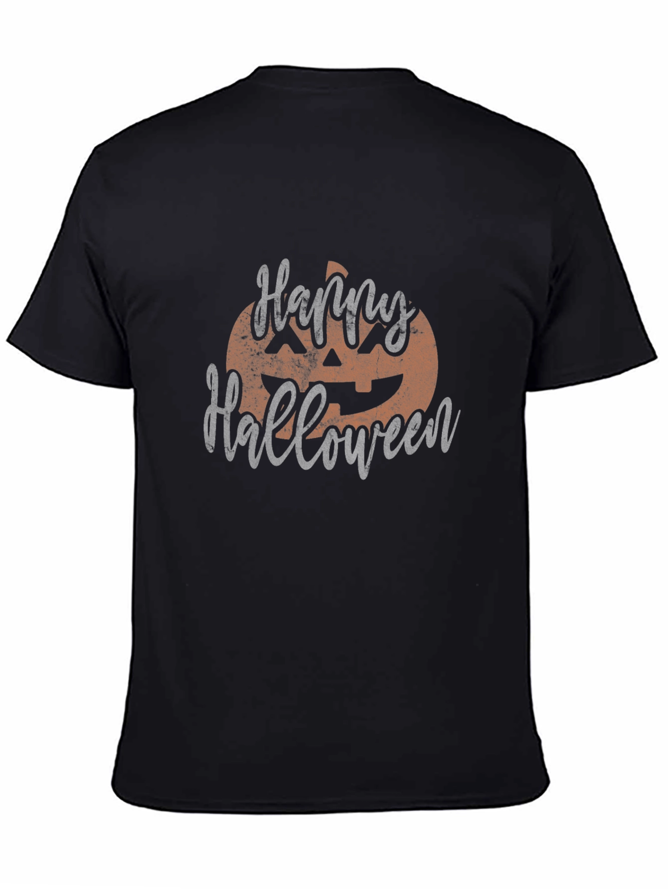 Happy Halloween Pumpkin Graphic T-Shirt