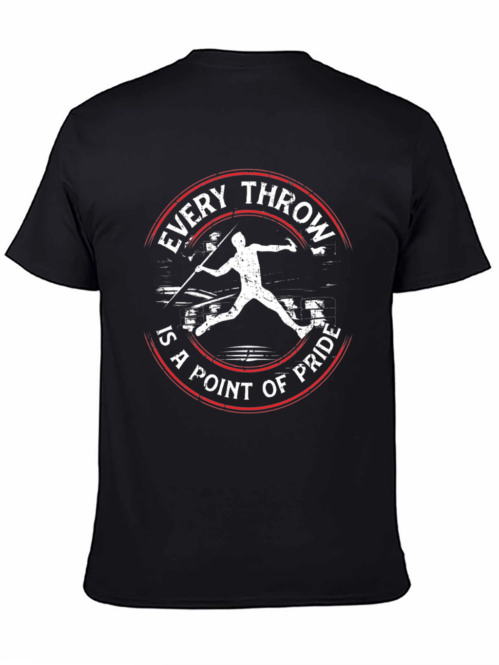Javelin Throwing Pride T-Shirt - Black