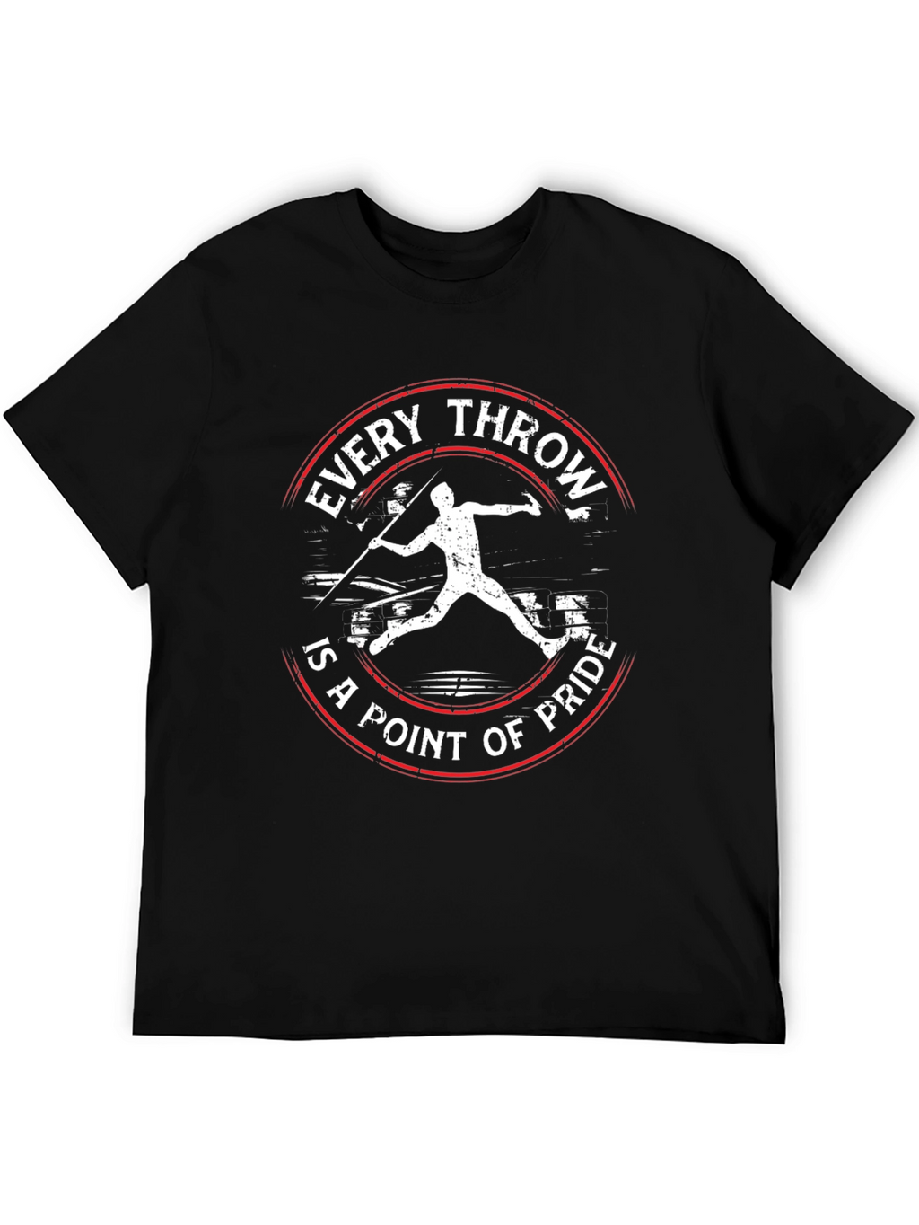 Javelin Throwing Pride T-Shirt - Black