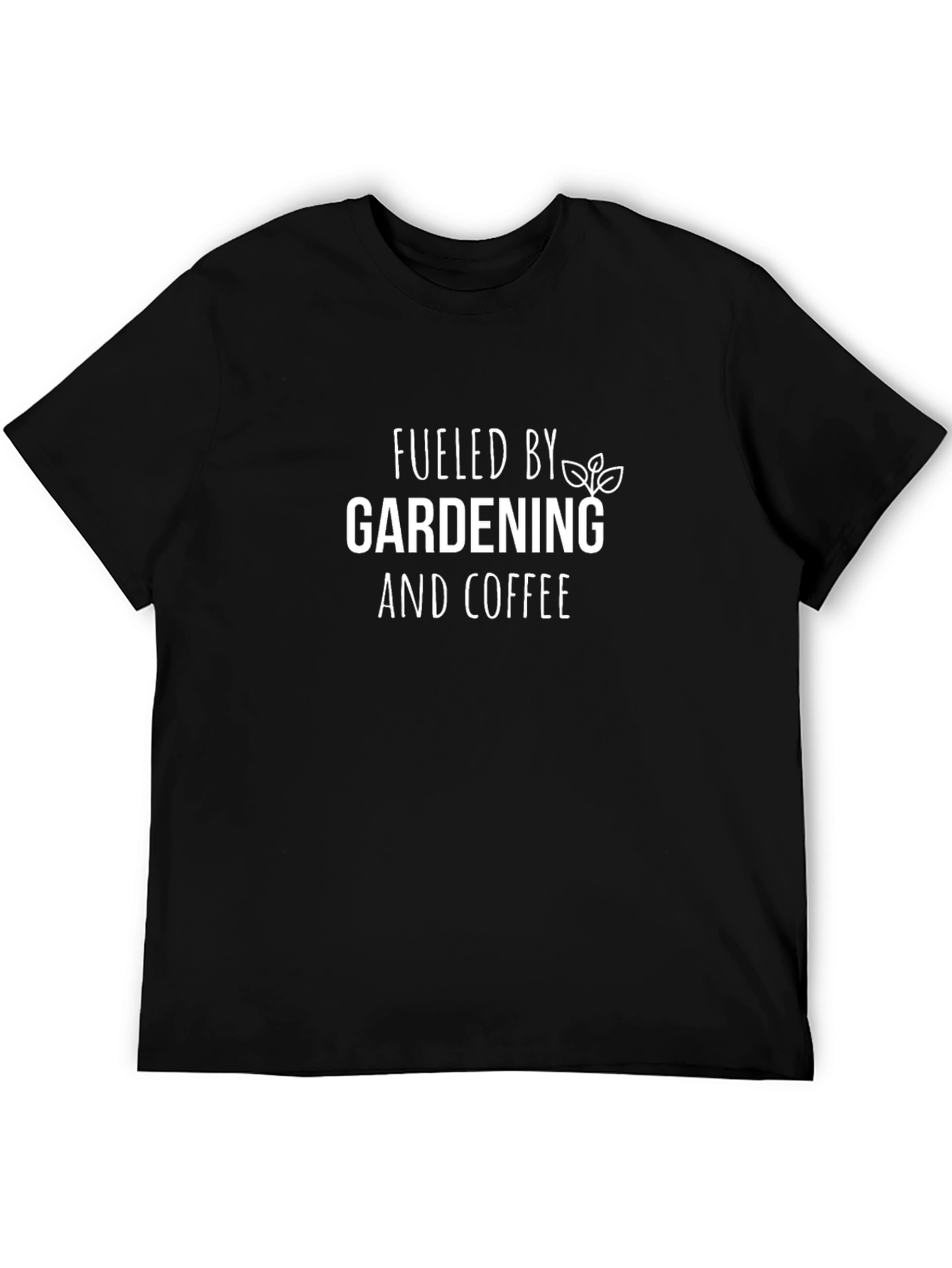 Gardening and Coffee Graphic T-Shirt