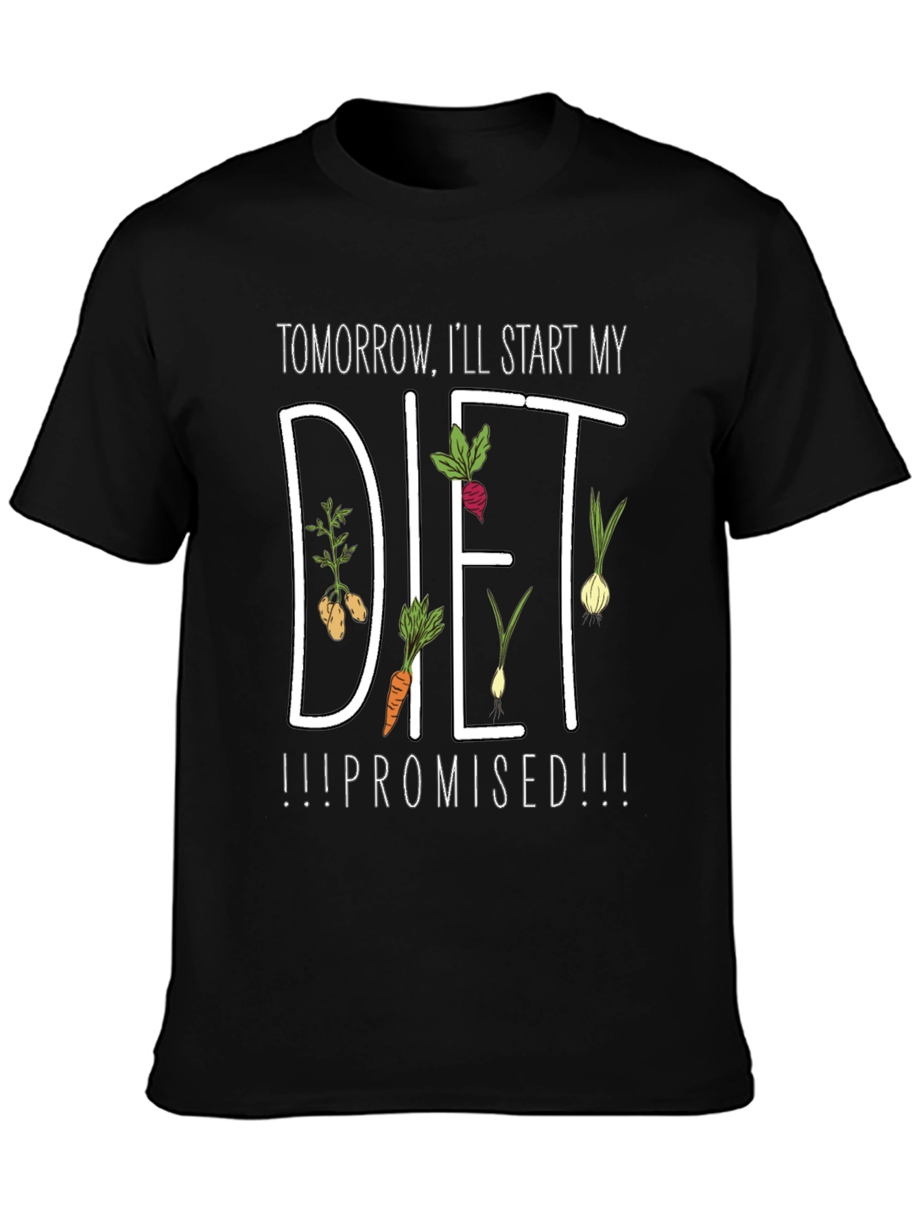 Funny Diet Promise T-Shirt