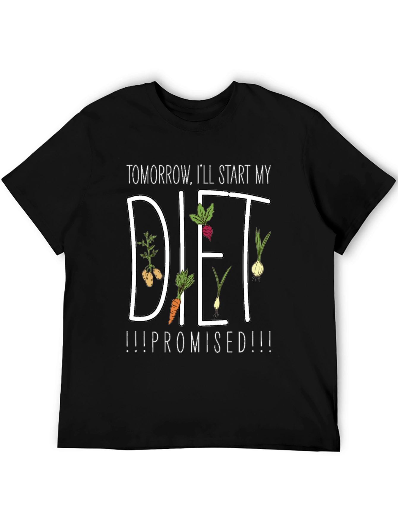 Funny Diet Promise T-Shirt