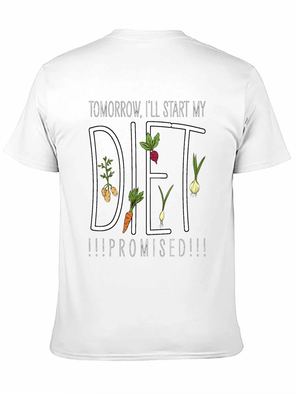 Funny Diet Promise T-Shirt