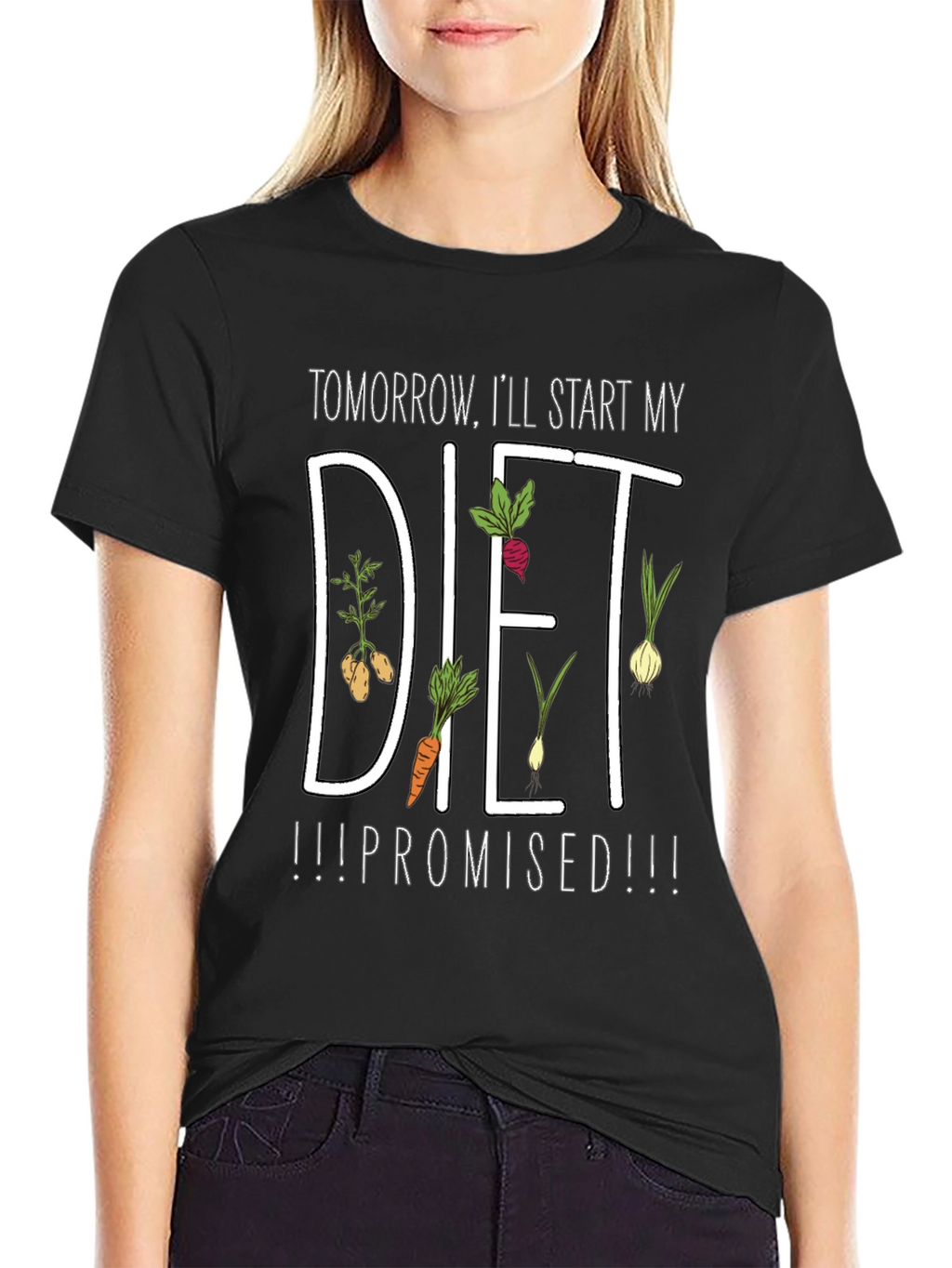 Funny Diet Promise T-Shirt