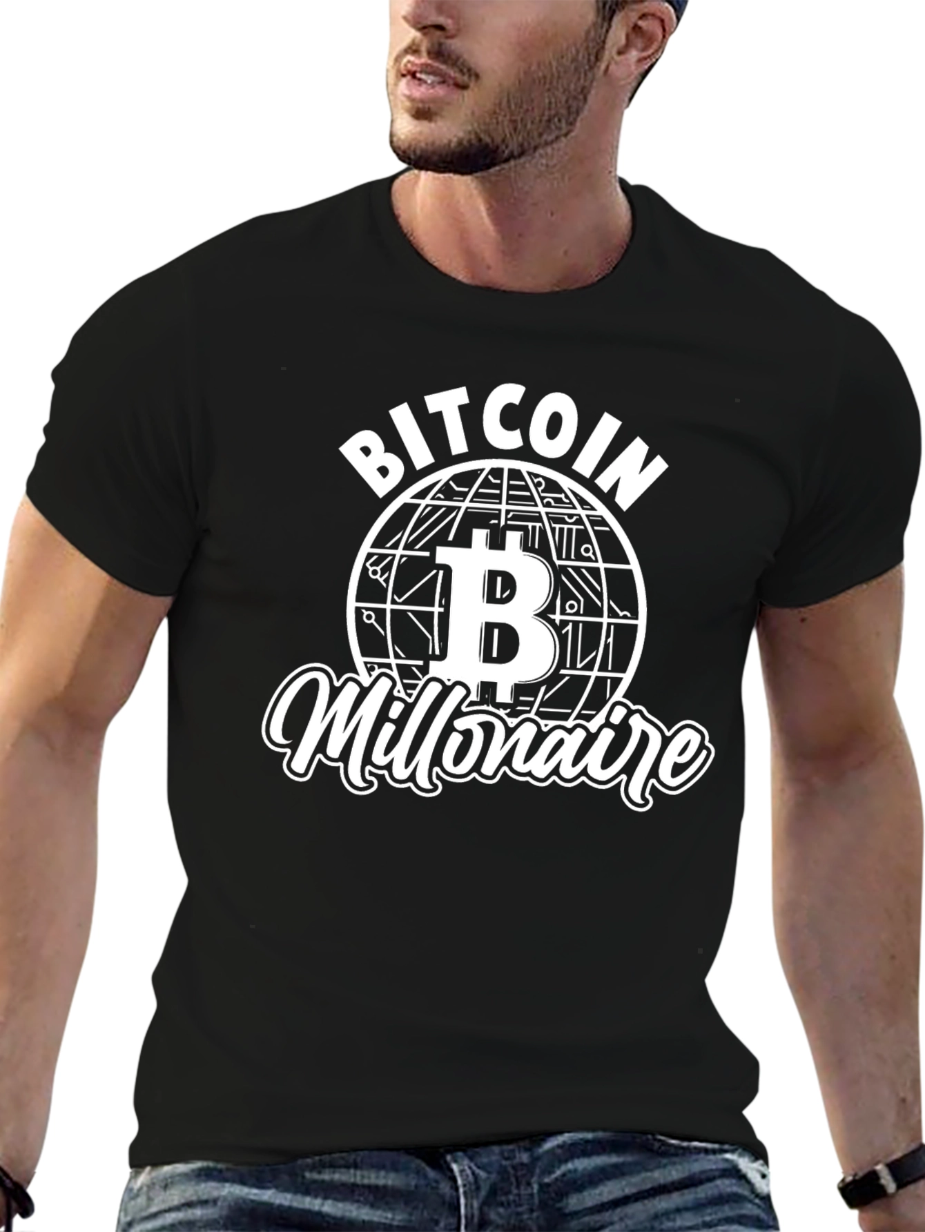 Bitcoin Millionaire Graphic Tee