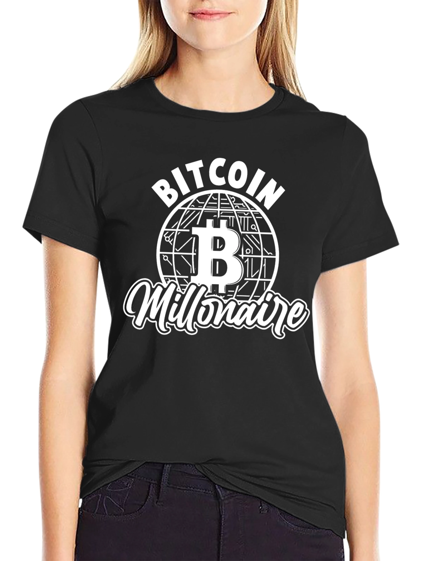 Bitcoin Millionaire Graphic Tee