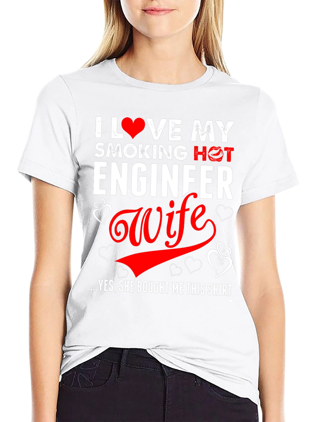 I Love My Engineer Wife Graphic T-Shirt