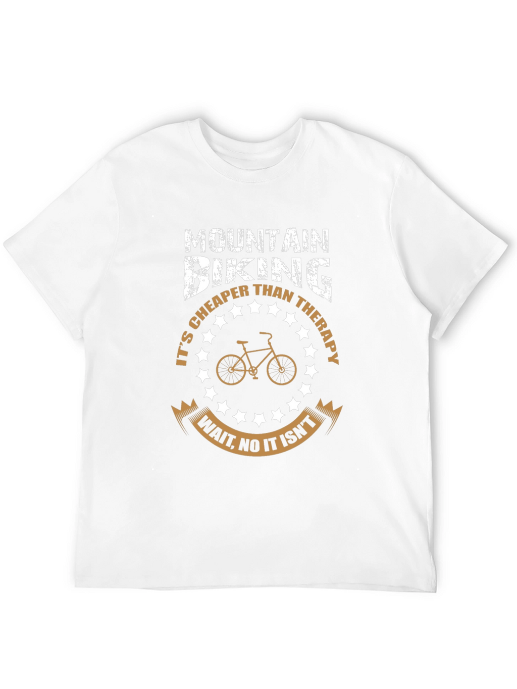 Mountain Biking Therapy Graphic Tee
