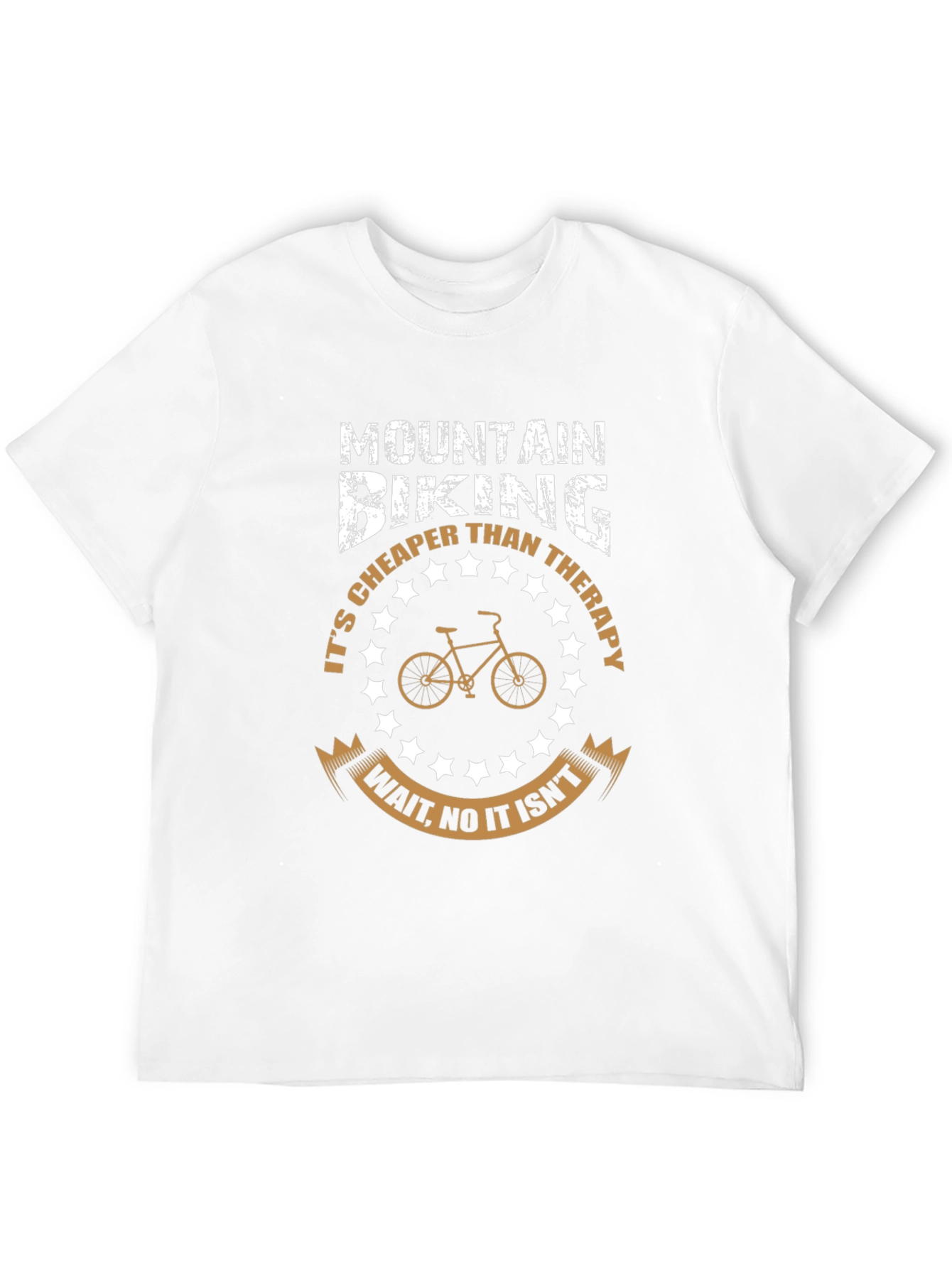 Mountain Biking Therapy Graphic Tee