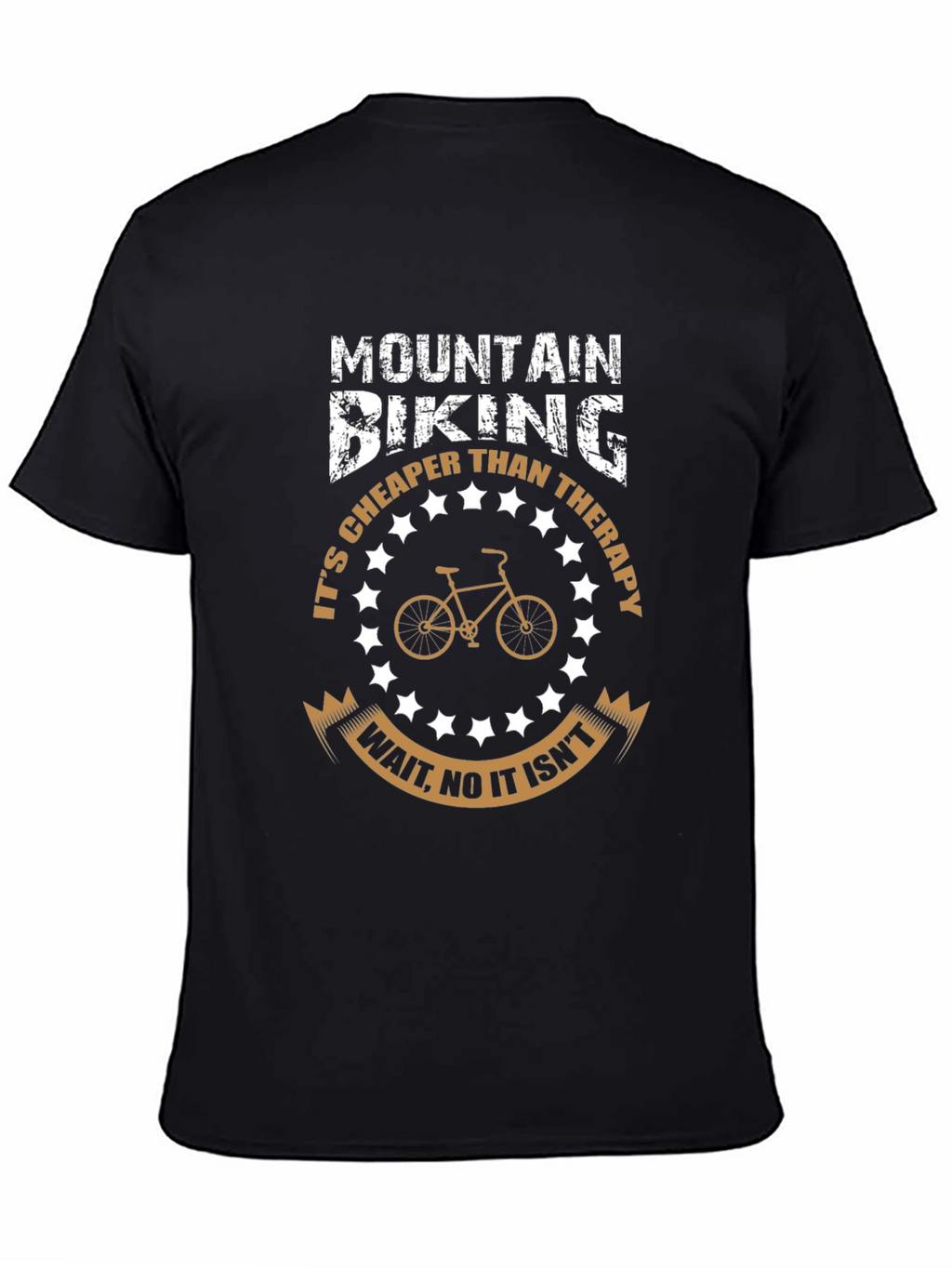 Mountain Biking Therapy Graphic Tee