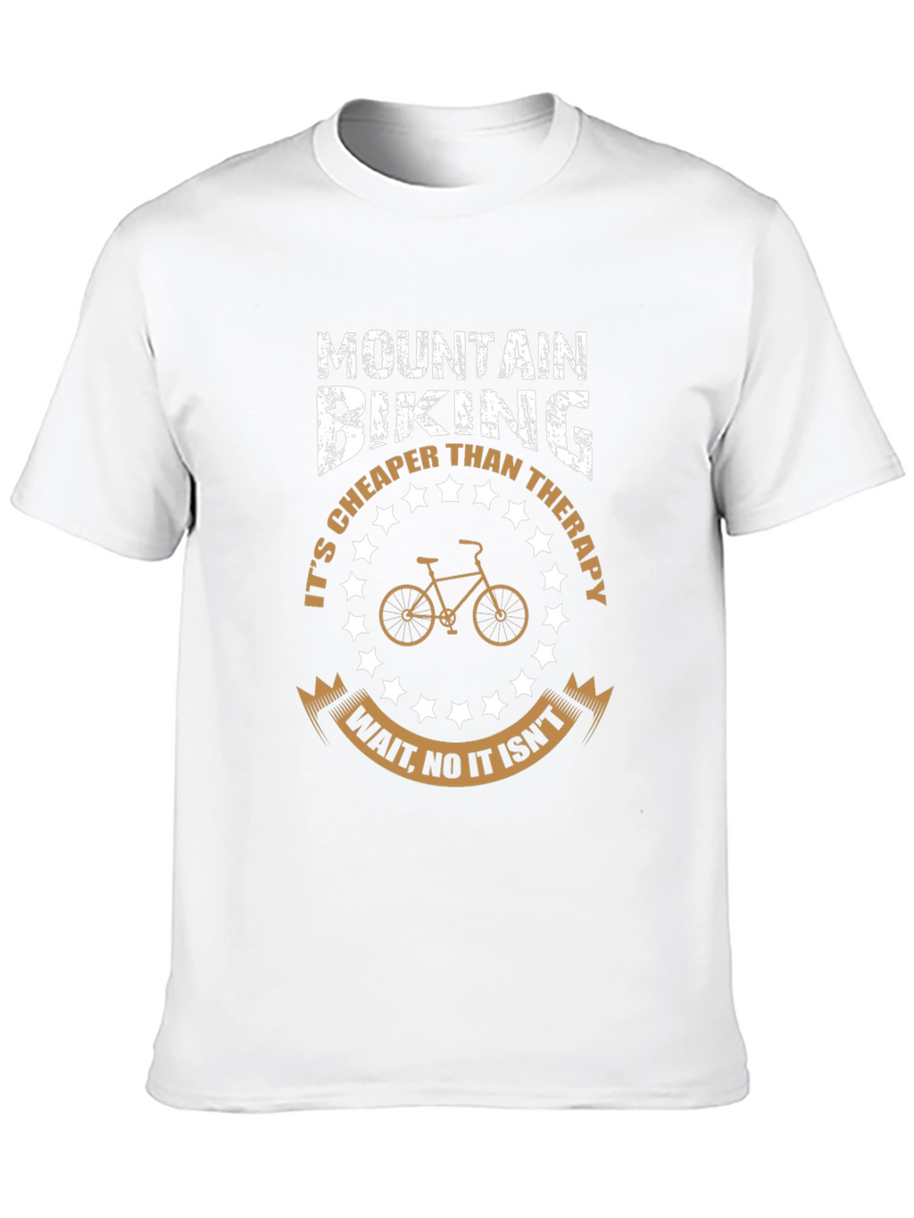 Mountain Biking Therapy Graphic Tee