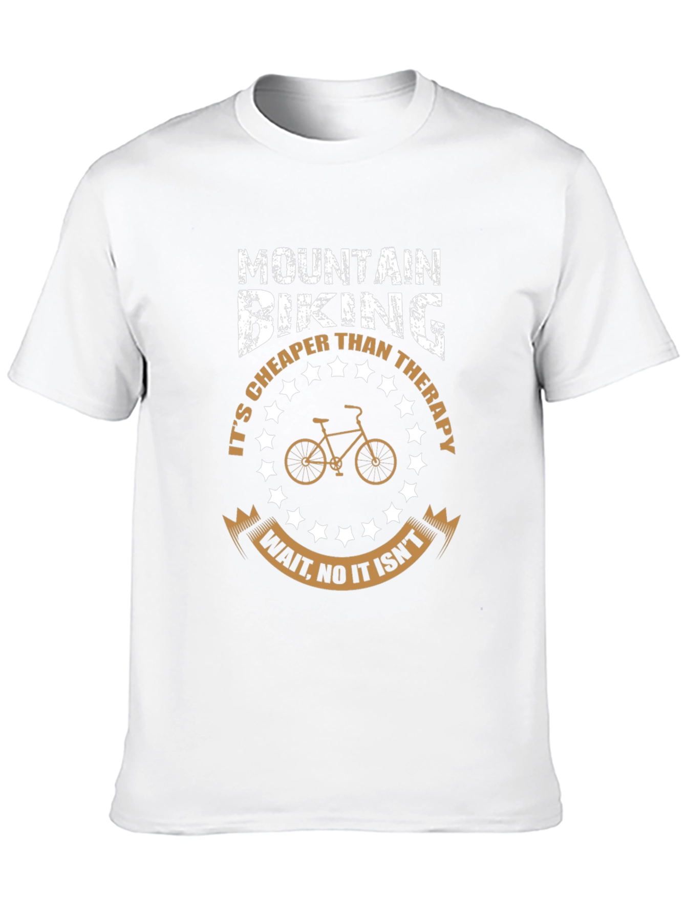 Mountain Biking Therapy Graphic Tee