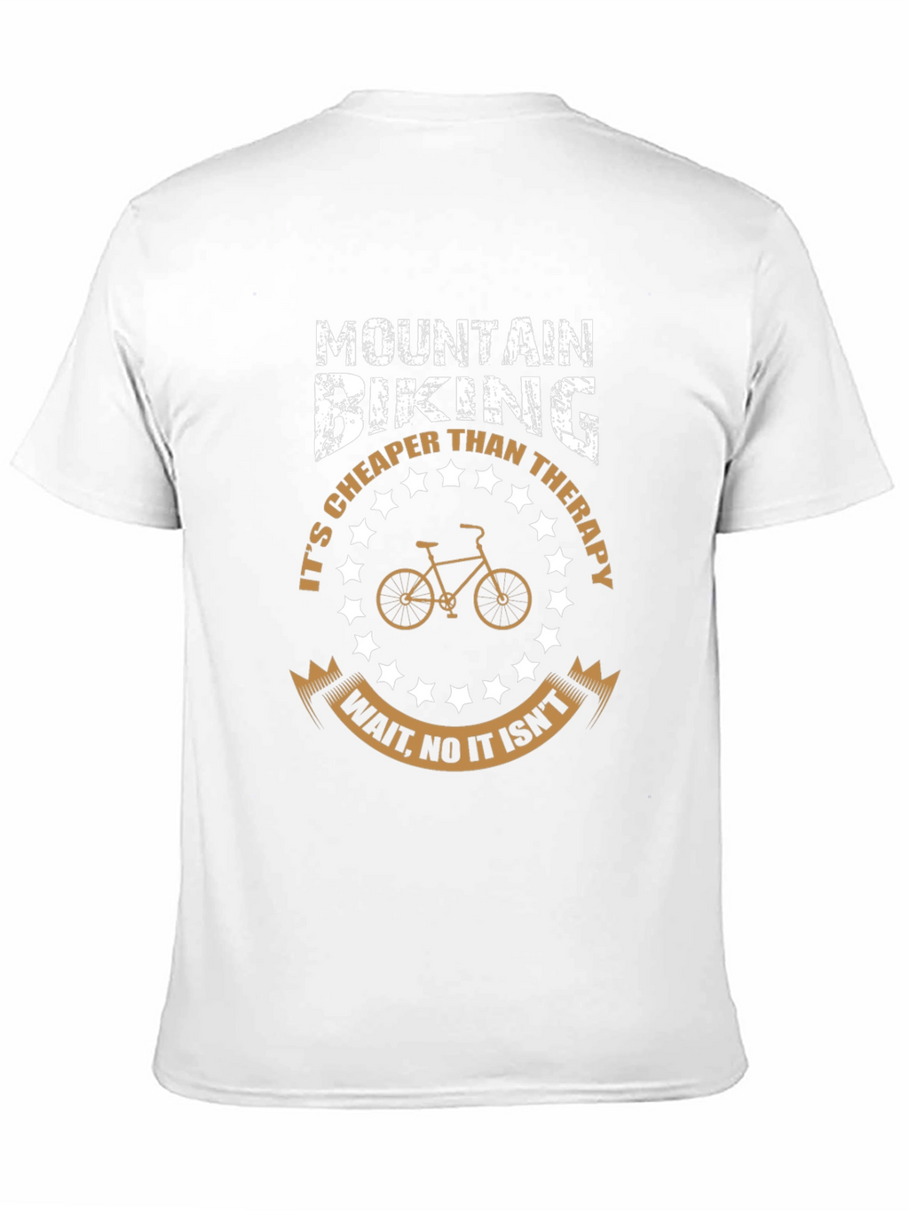 Mountain Biking Therapy Graphic Tee