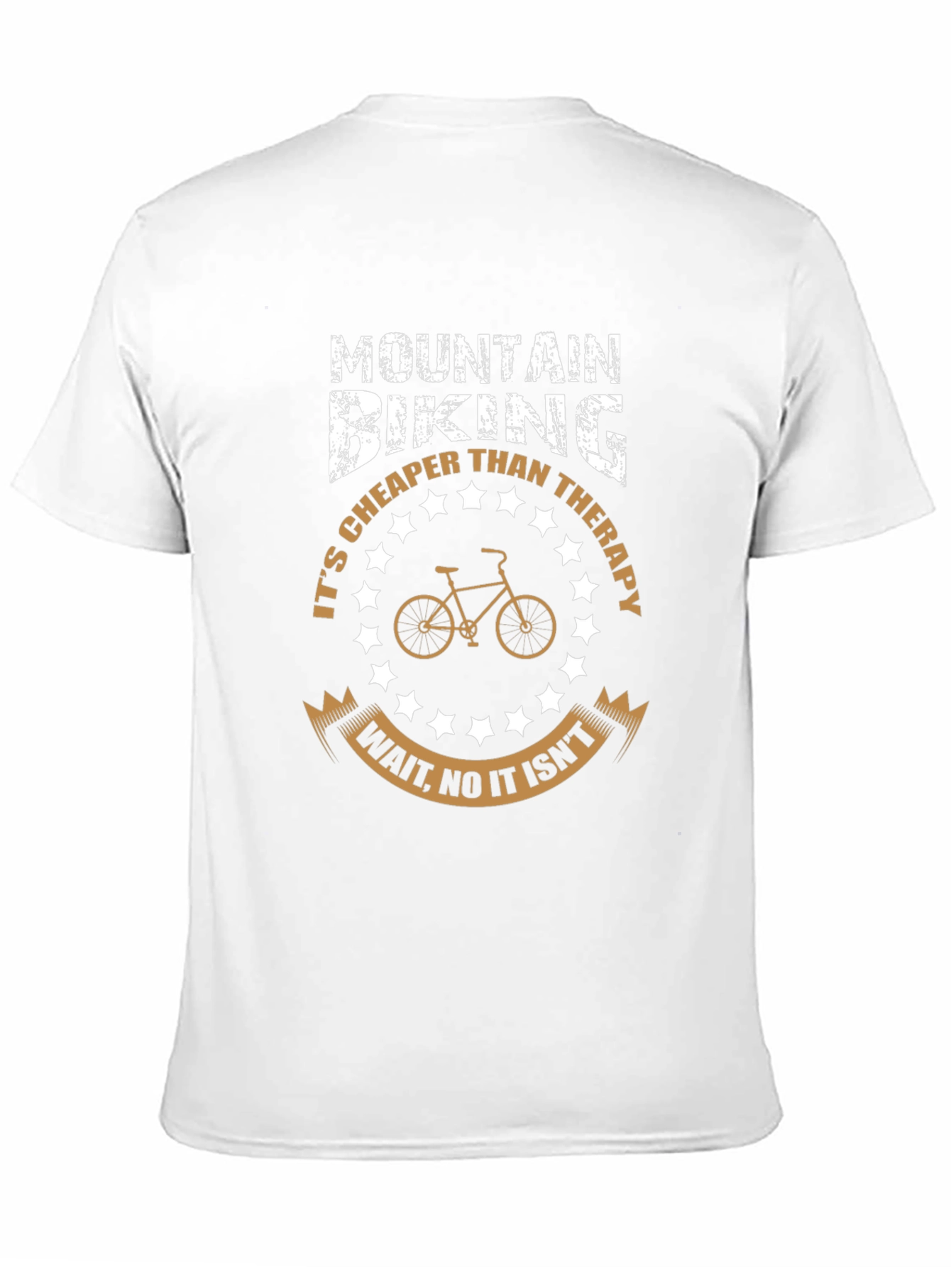 Mountain Biking Therapy Graphic Tee