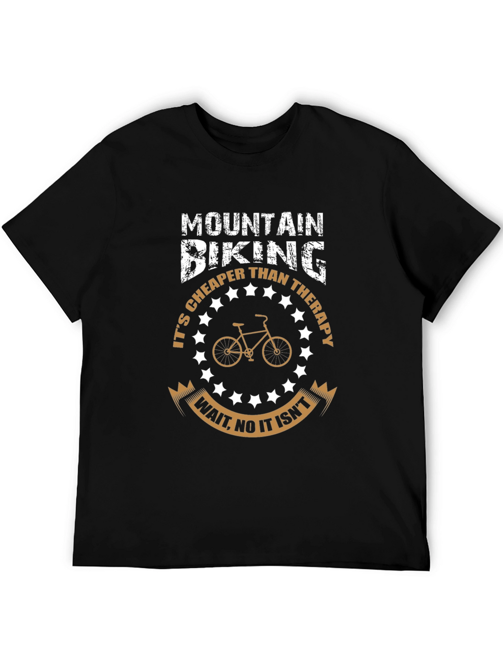 Mountain Biking Therapy Graphic Tee