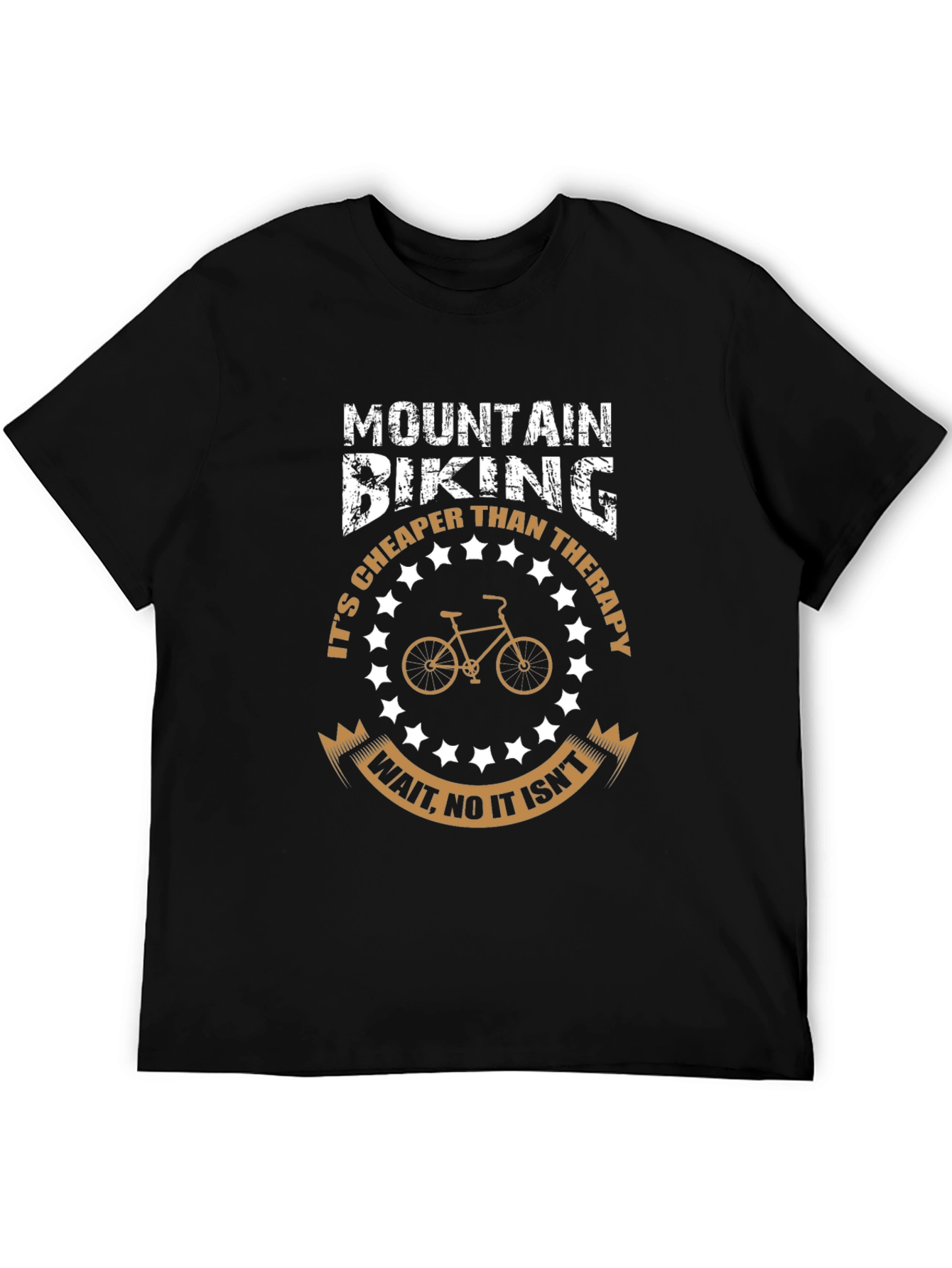 Mountain Biking Therapy Graphic Tee
