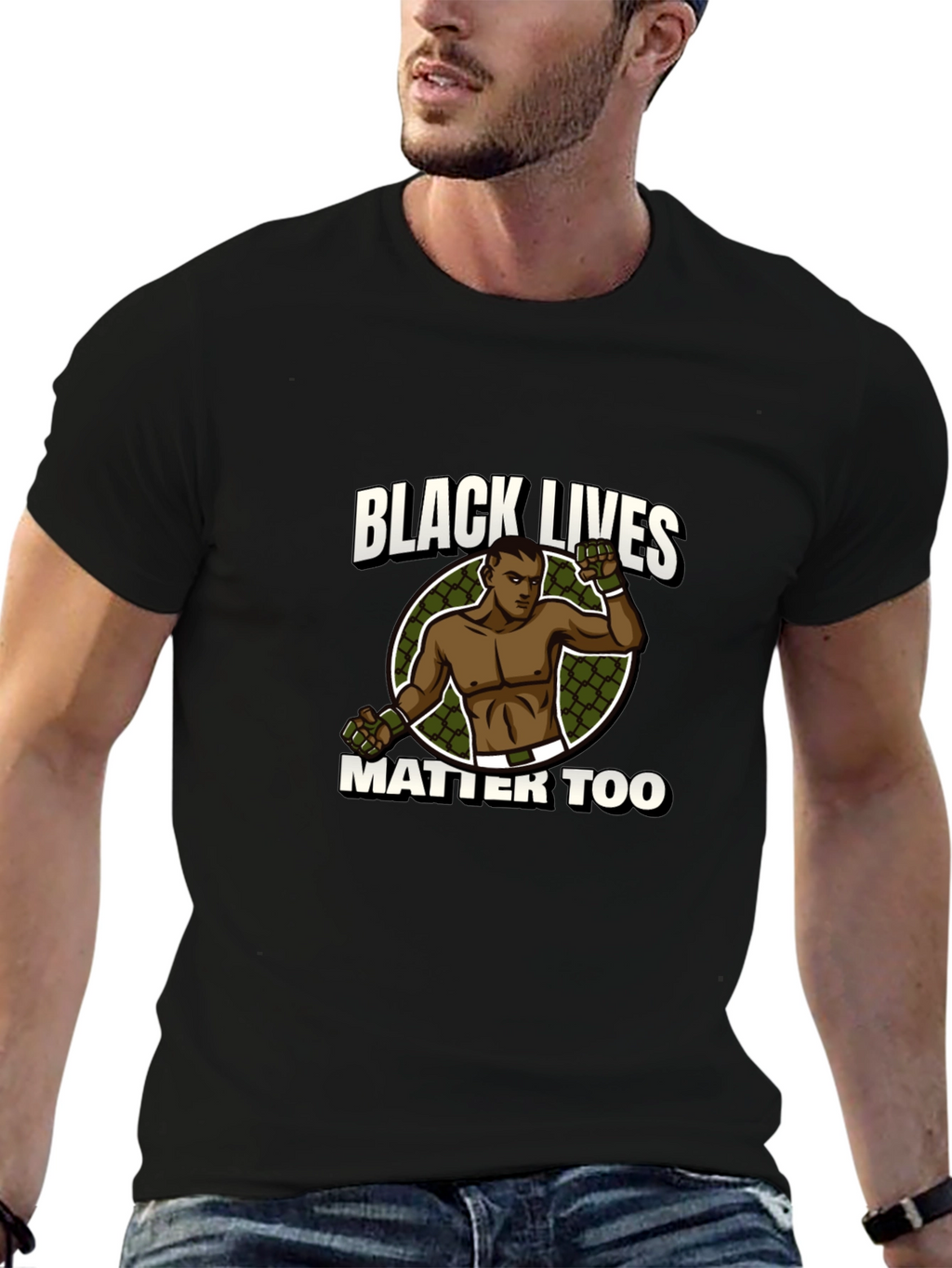 Black Lives Matter Too Graphic Tee