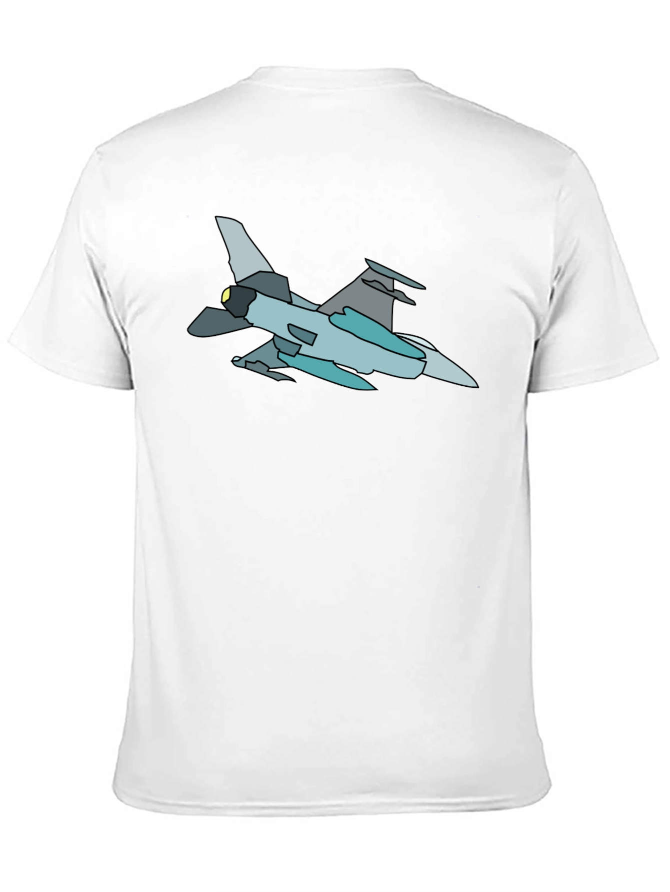 Fighter Jet Graphic Tee - Cool Airplane Design