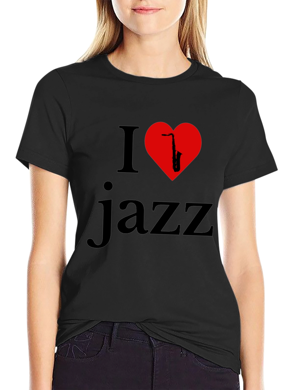 I Love Jazz T-Shirt - Music Lover Tee