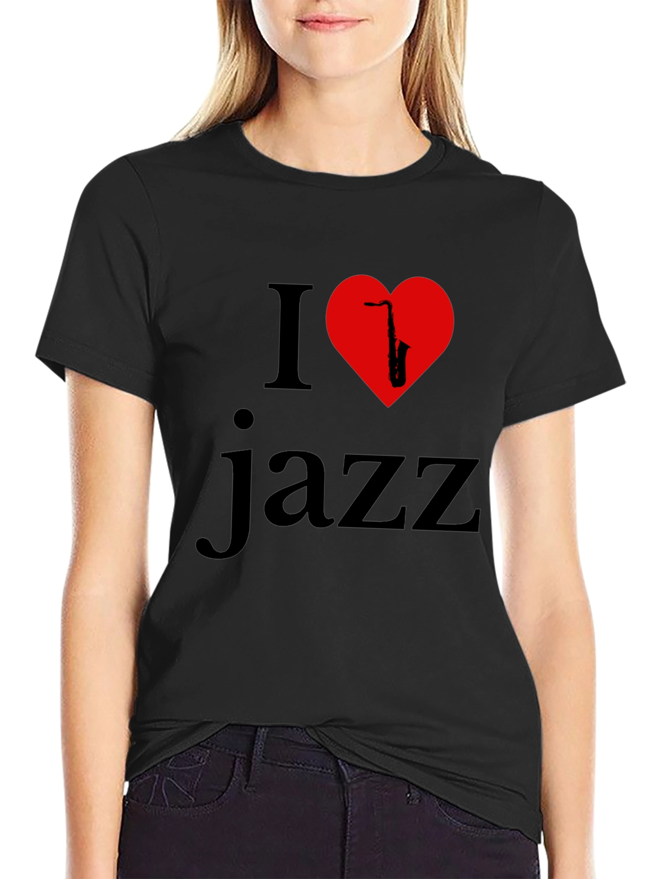 I Love Jazz T-Shirt - Music Lover Tee