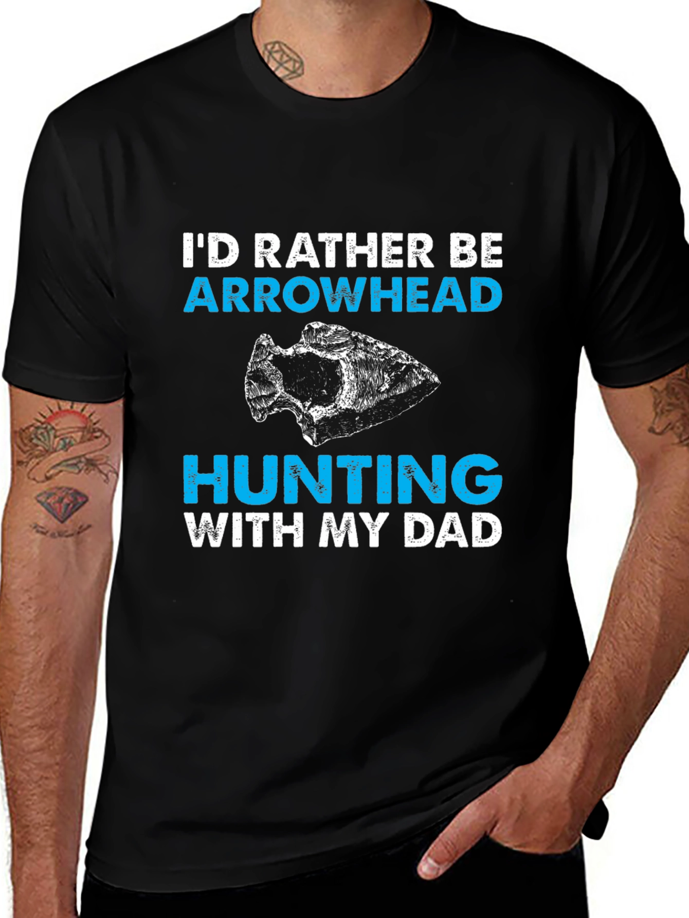 Arrowhead Hunting With My Dad T-Shirt