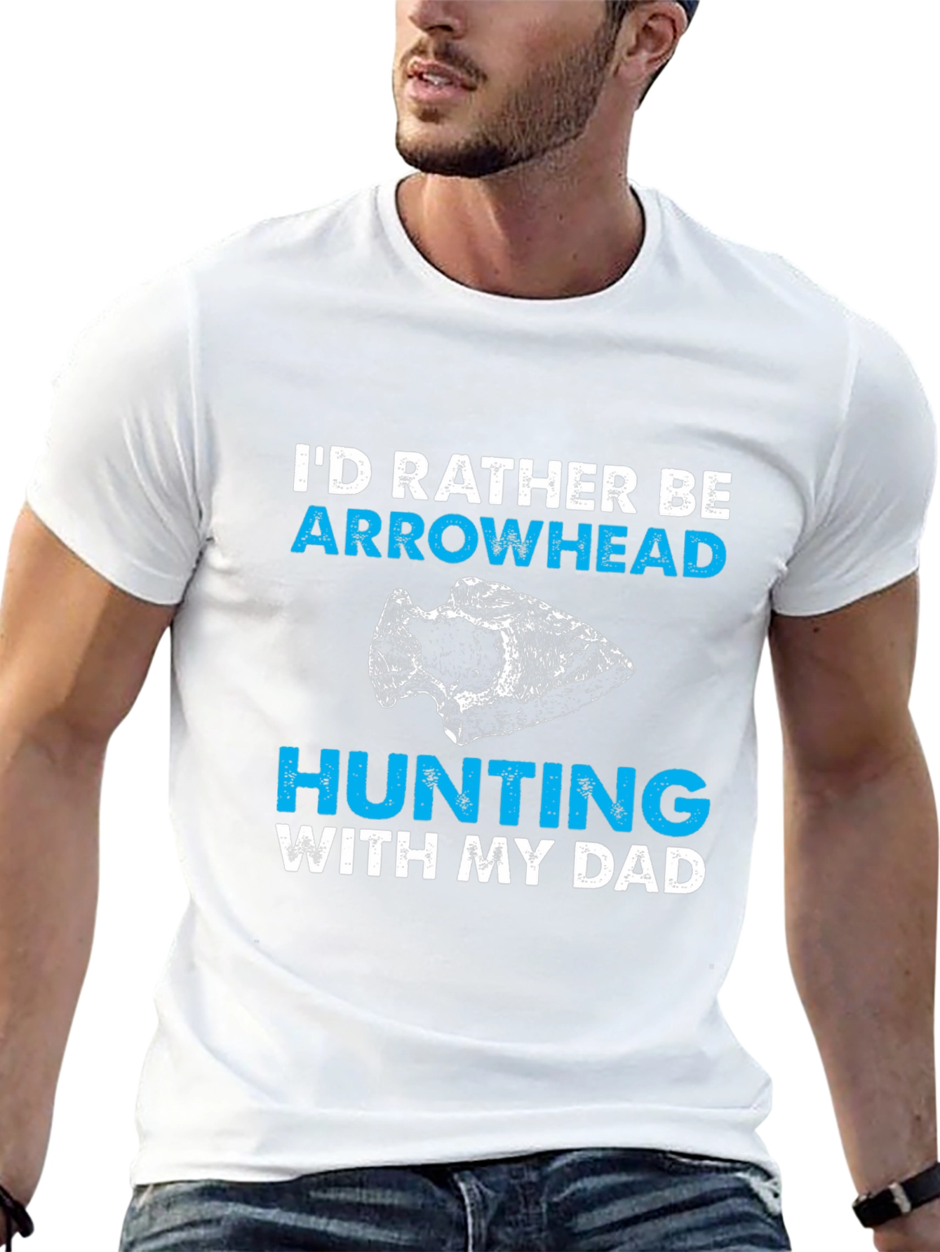 Arrowhead Hunting With My Dad T-Shirt