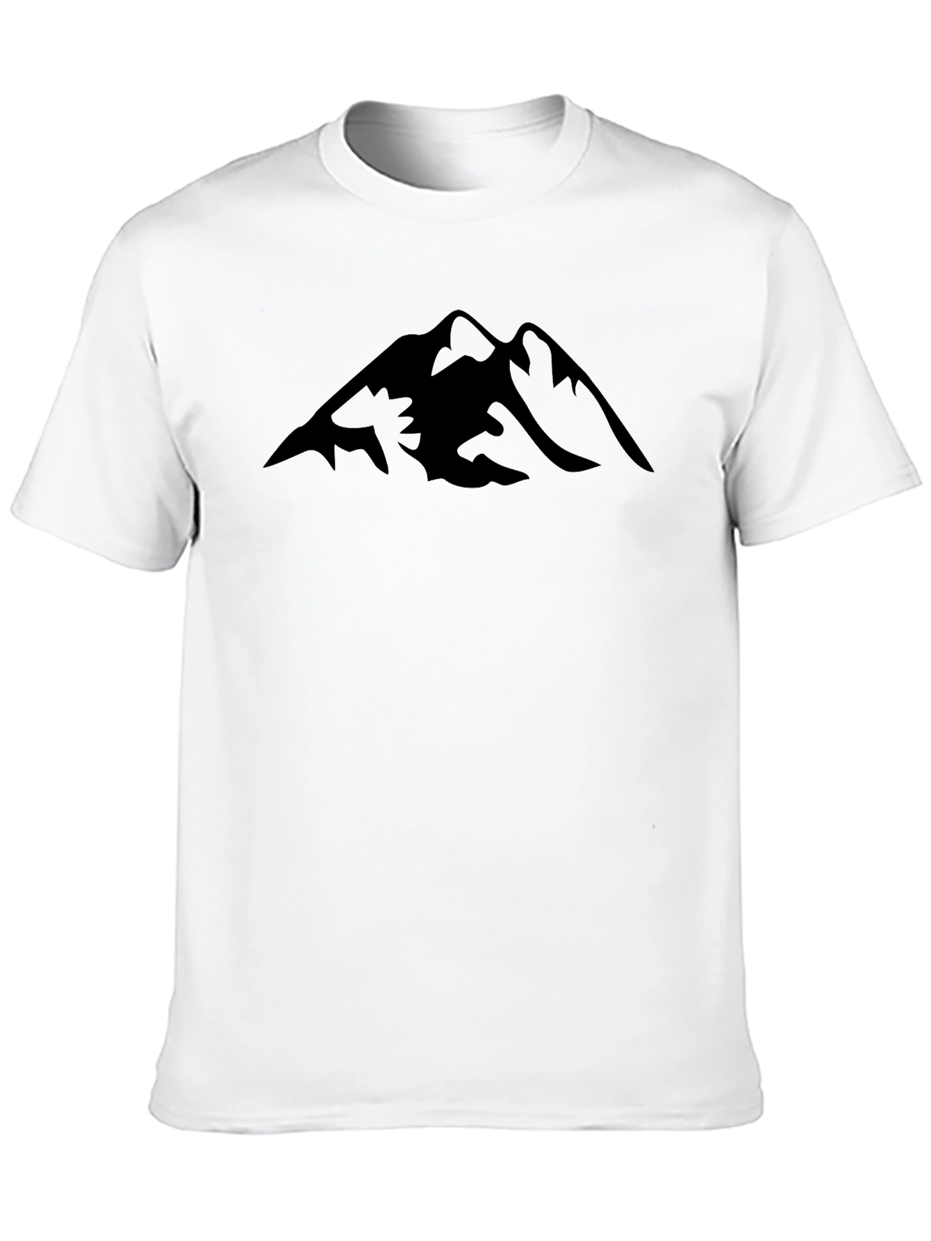 Mountain Graphic Black T-Shirt - Adventure Ready