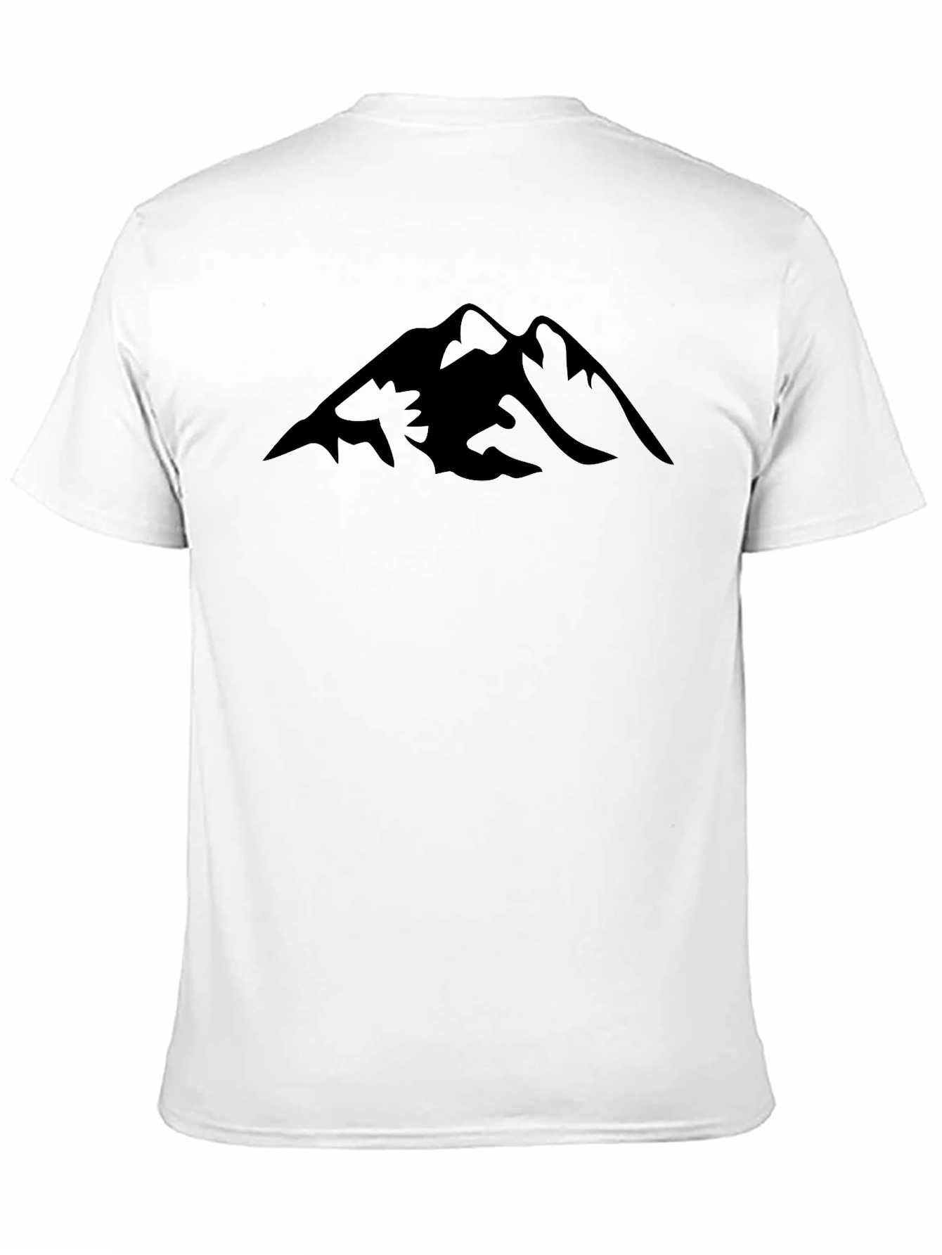 Mountain Graphic Black T-Shirt - Adventure Ready