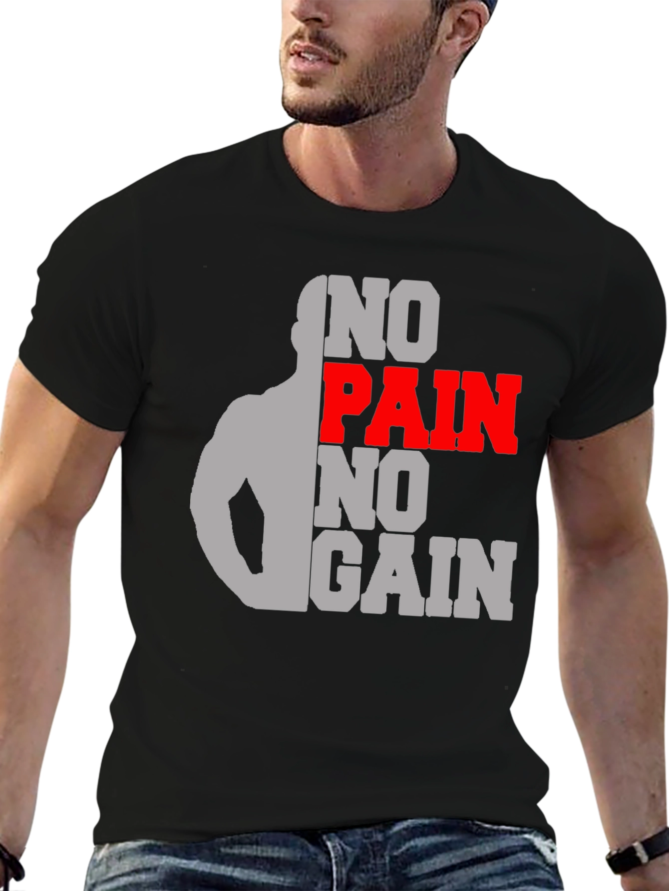 No Pain No Gain Gym T-Shirt