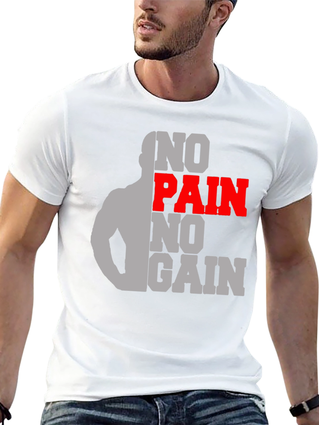 No Pain No Gain Gym T-Shirt