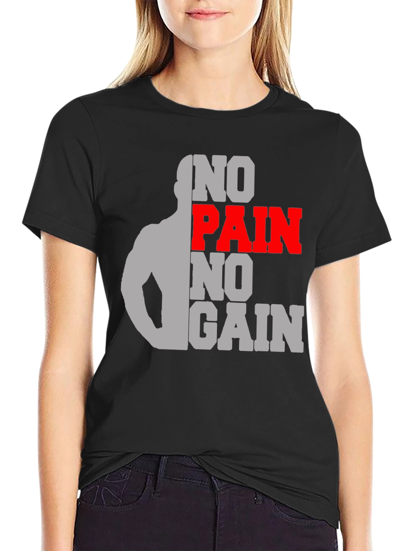 No Pain No Gain Gym T-Shirt