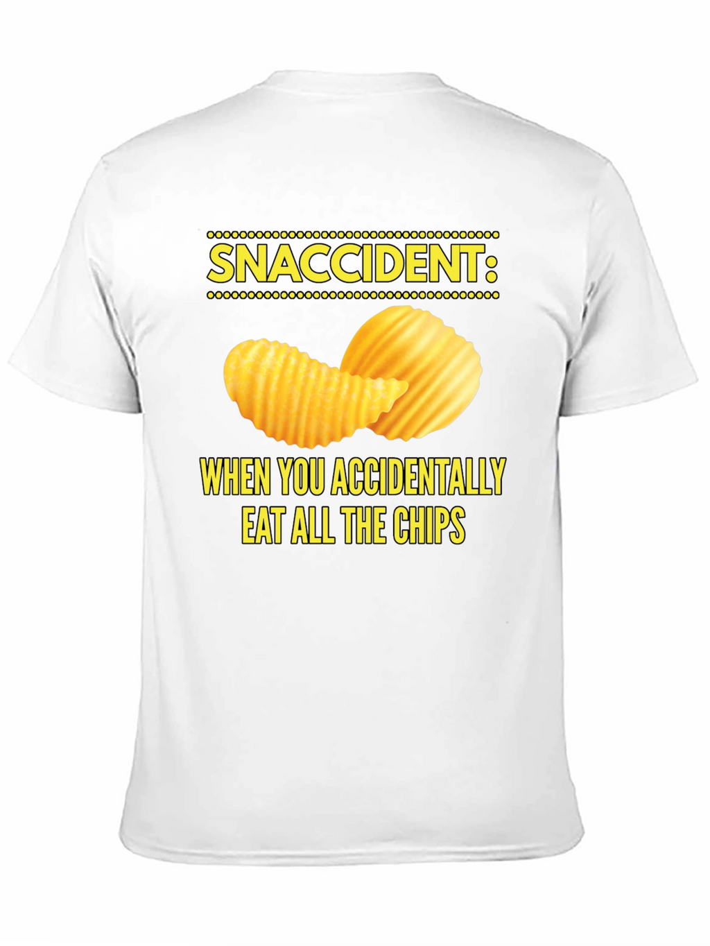 Snaccident Chip Lover T-Shirt - Funny Food Tee