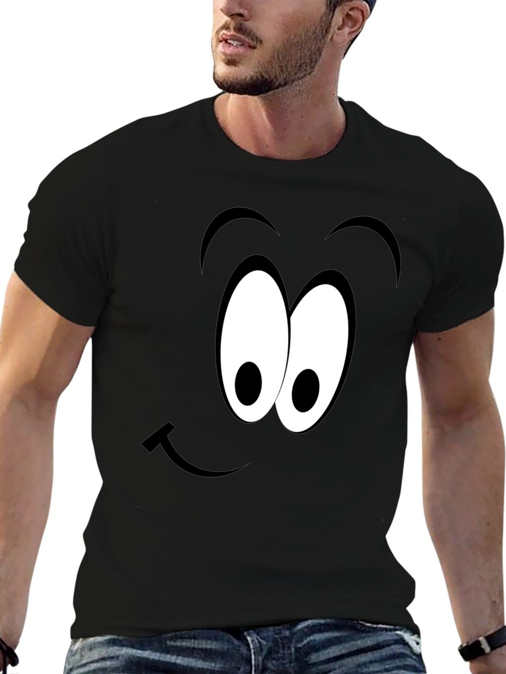Funny Face Graphic Tee - Express Yourself!