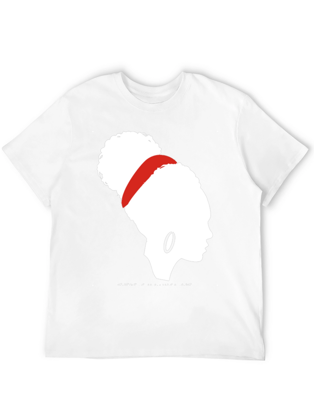 Silhouette Afro Black T-Shirt