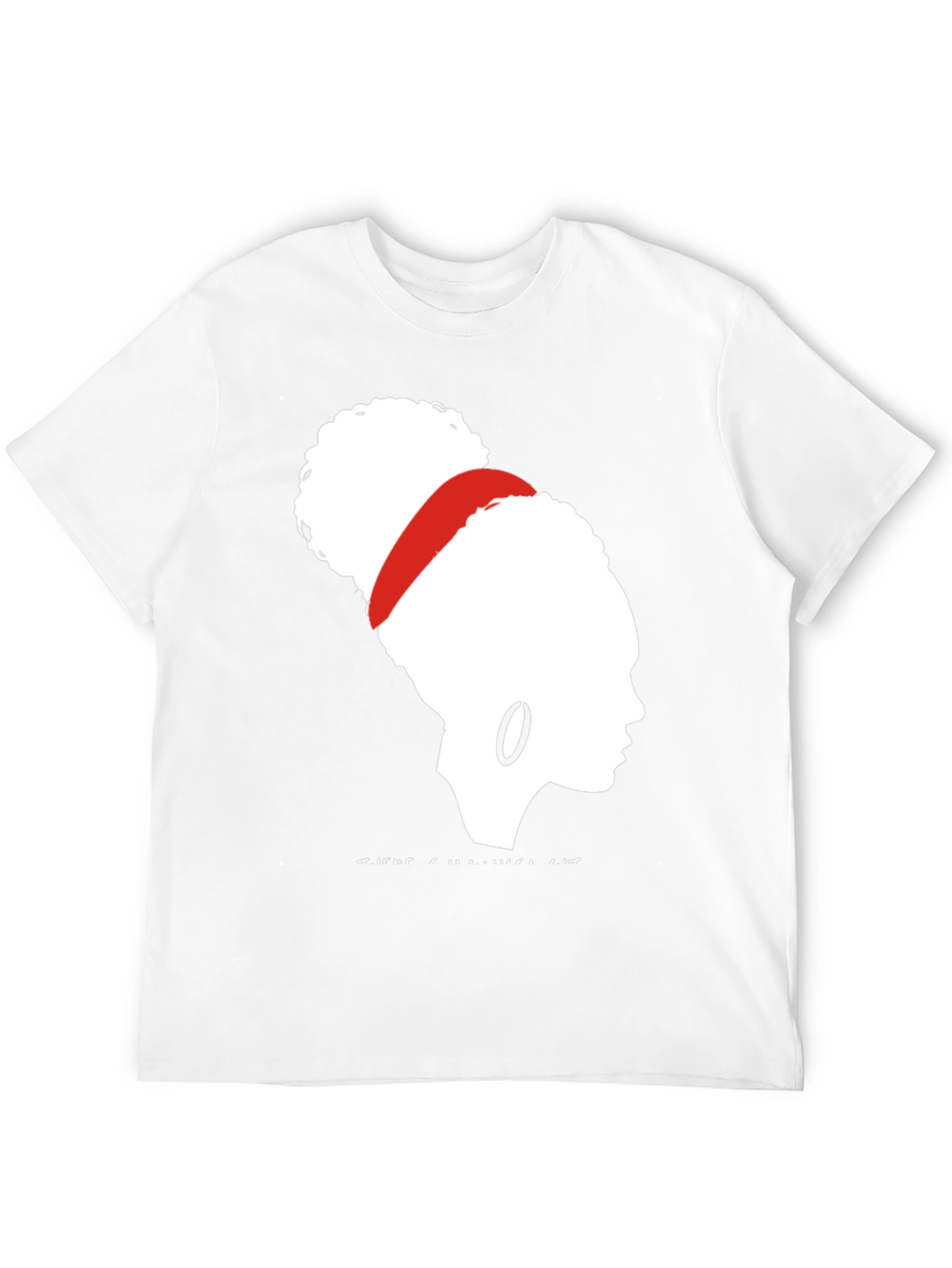 Silhouette Afro Black T-Shirt