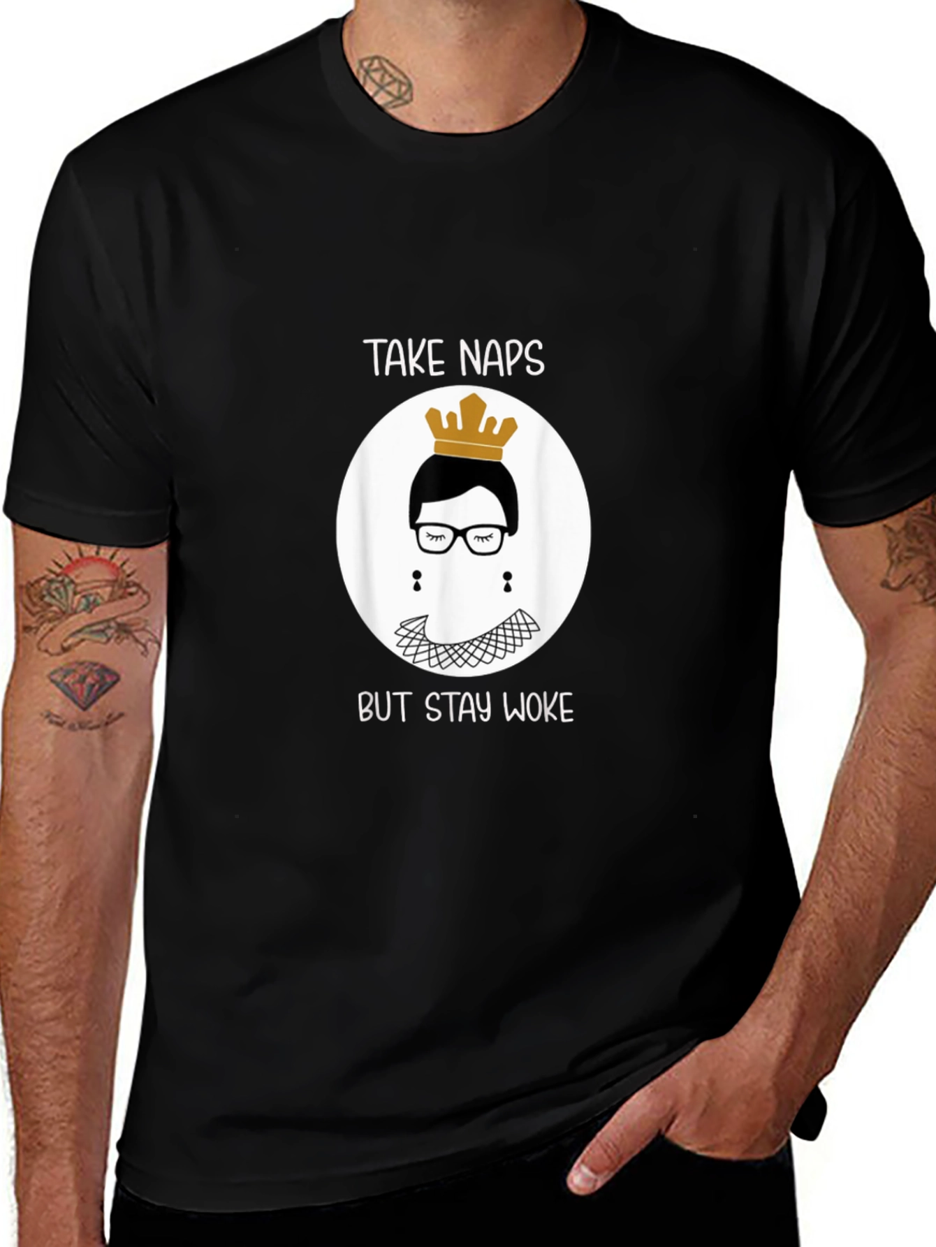 Take Naps But Stay Woke RBG T-Shirt